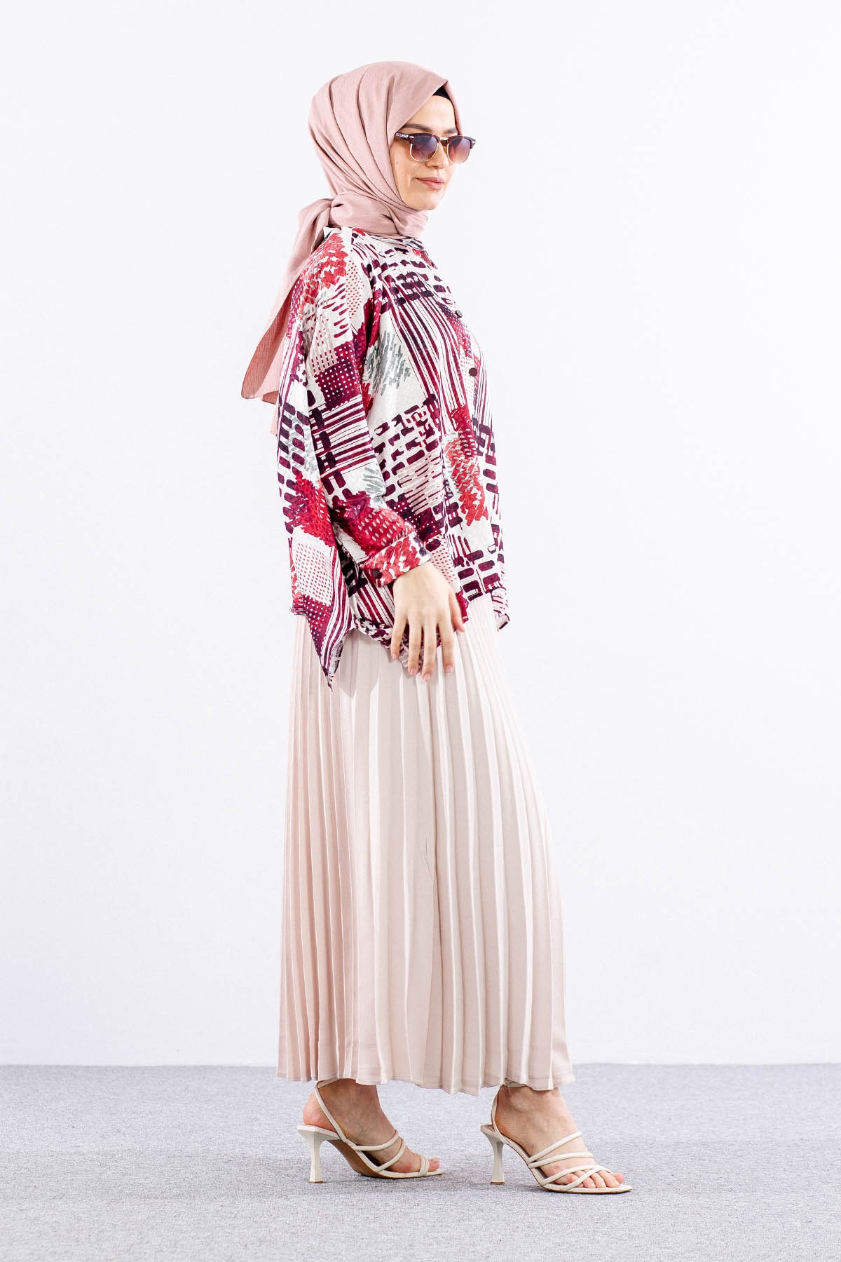 7707 E.takim 1-1-2-2 Bym - Bordo - 4