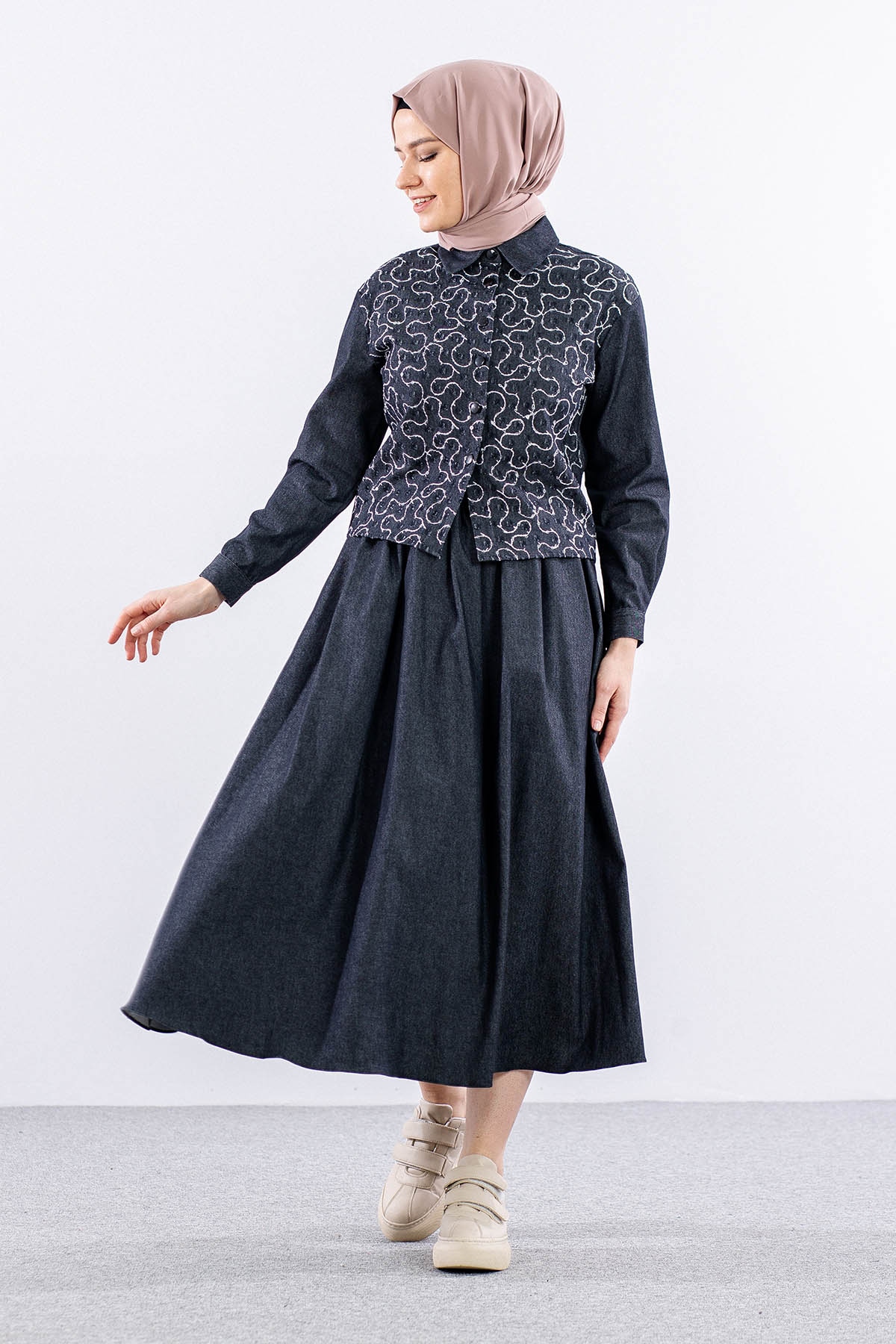 7708 Takim 38-44 Mrmr - Siyah - 2