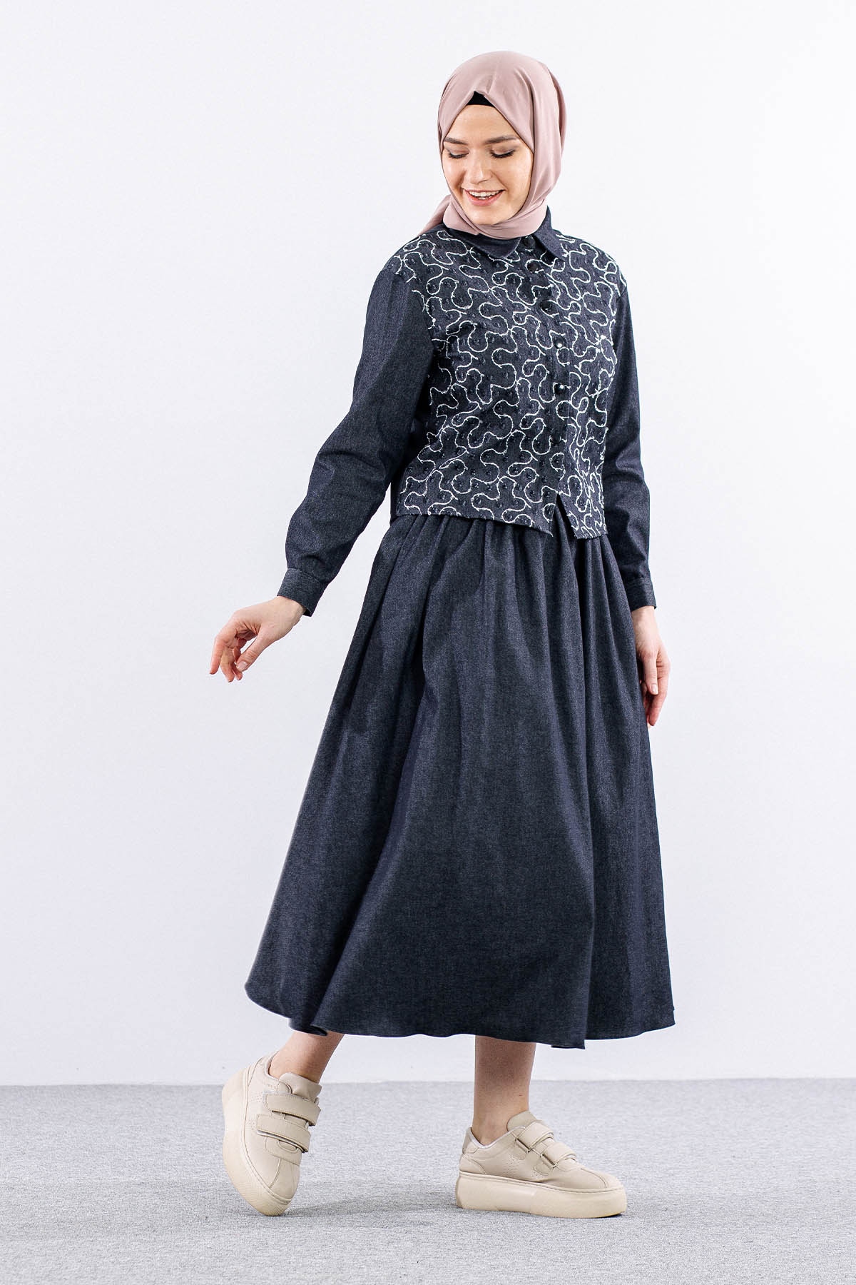 7708 Takim 38-44 Mrmr - Siyah - 4