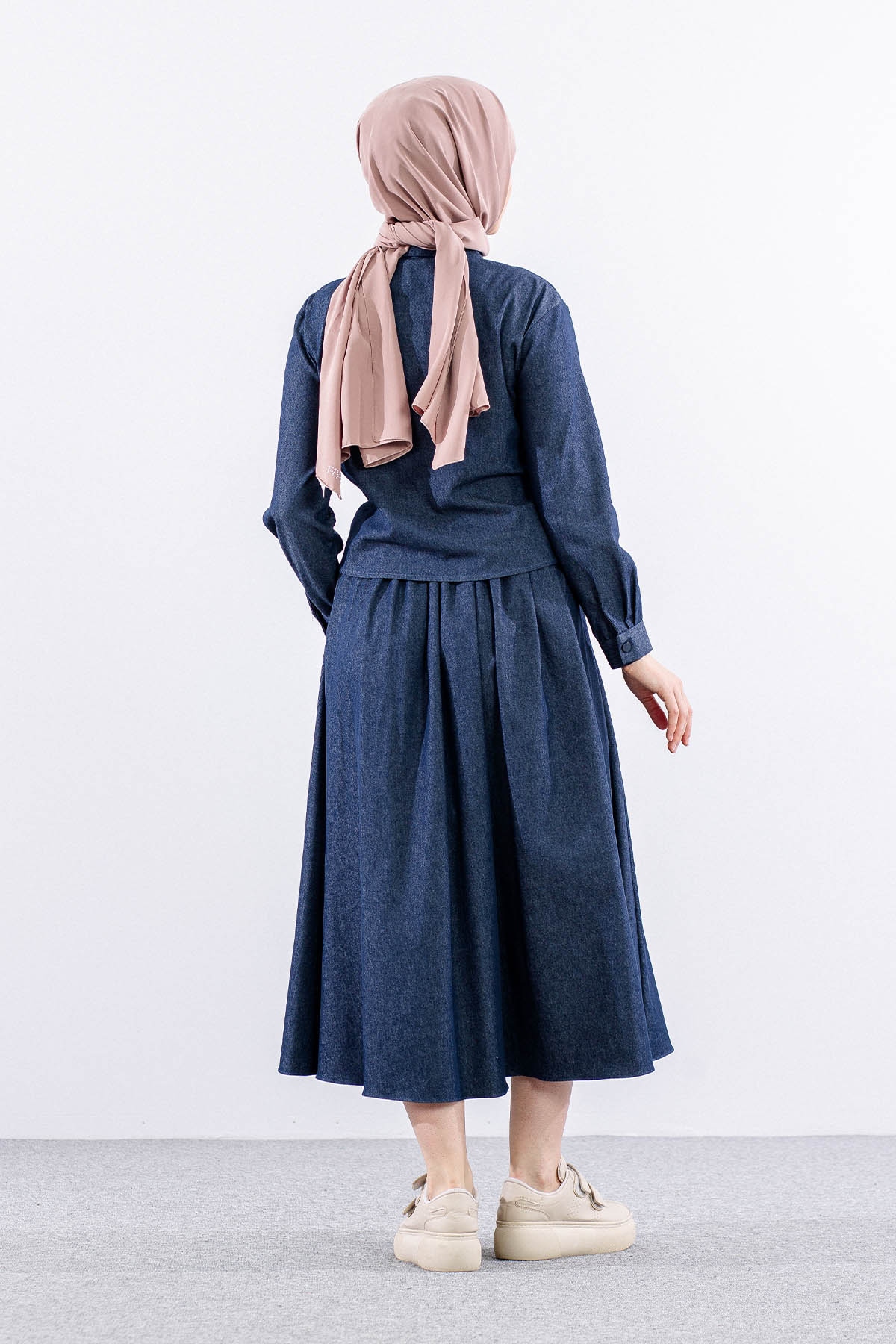 7708 Takim 38-44 Pul - Lacivert - 7