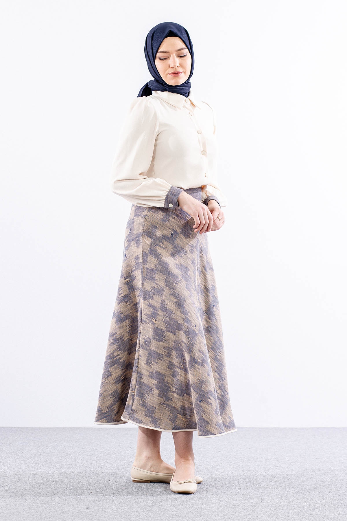 7709 E.takim 38-46 - Krem_laci - 1