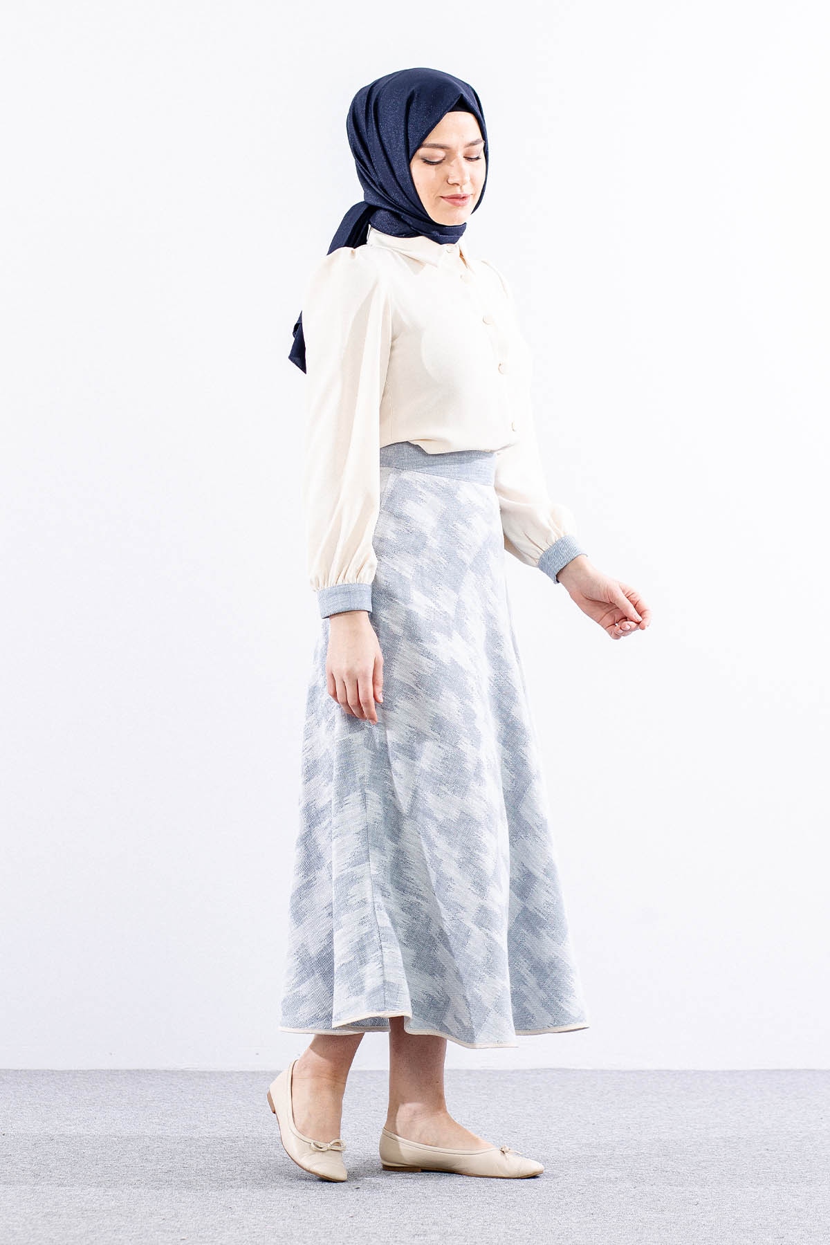 7709 E.takim 38-46 - Krem_mavi - 4