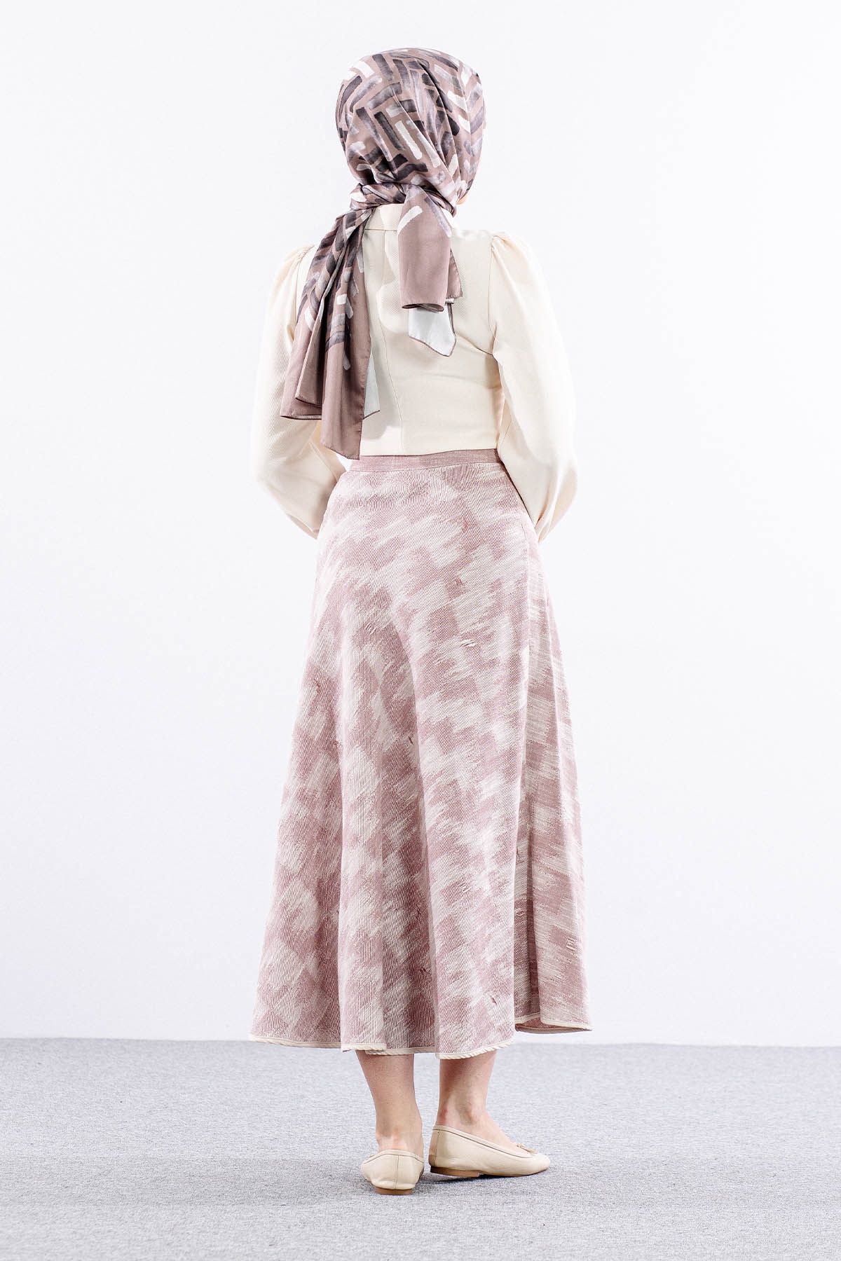 7709 E.takim 38-46 - Krem_murdum - 5