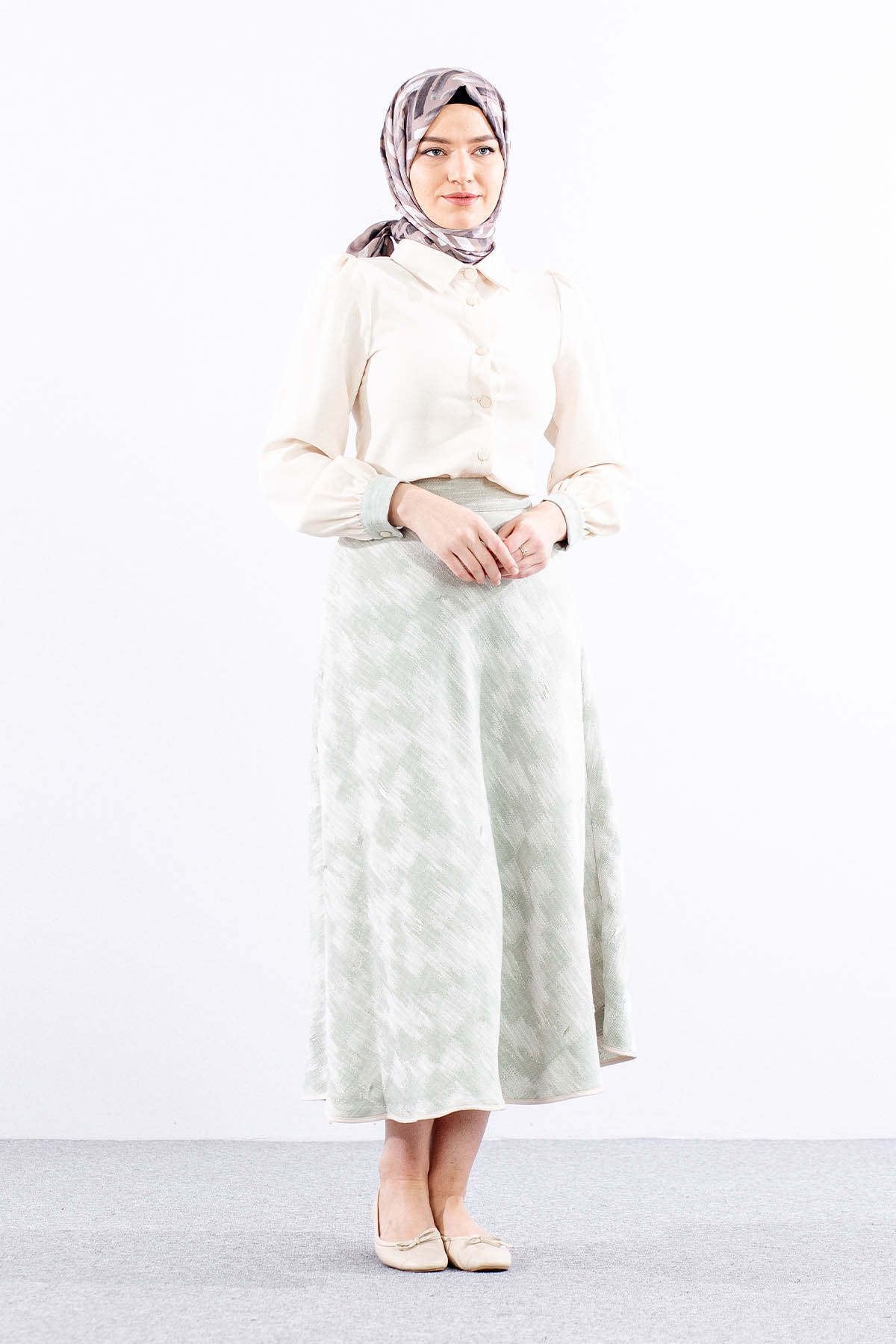 7709 E.takim 38-46 - Krem_yesil - 3