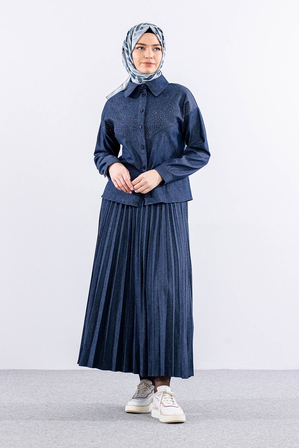 7710 E.takim 38-44 Dnm - Lacivert - 1