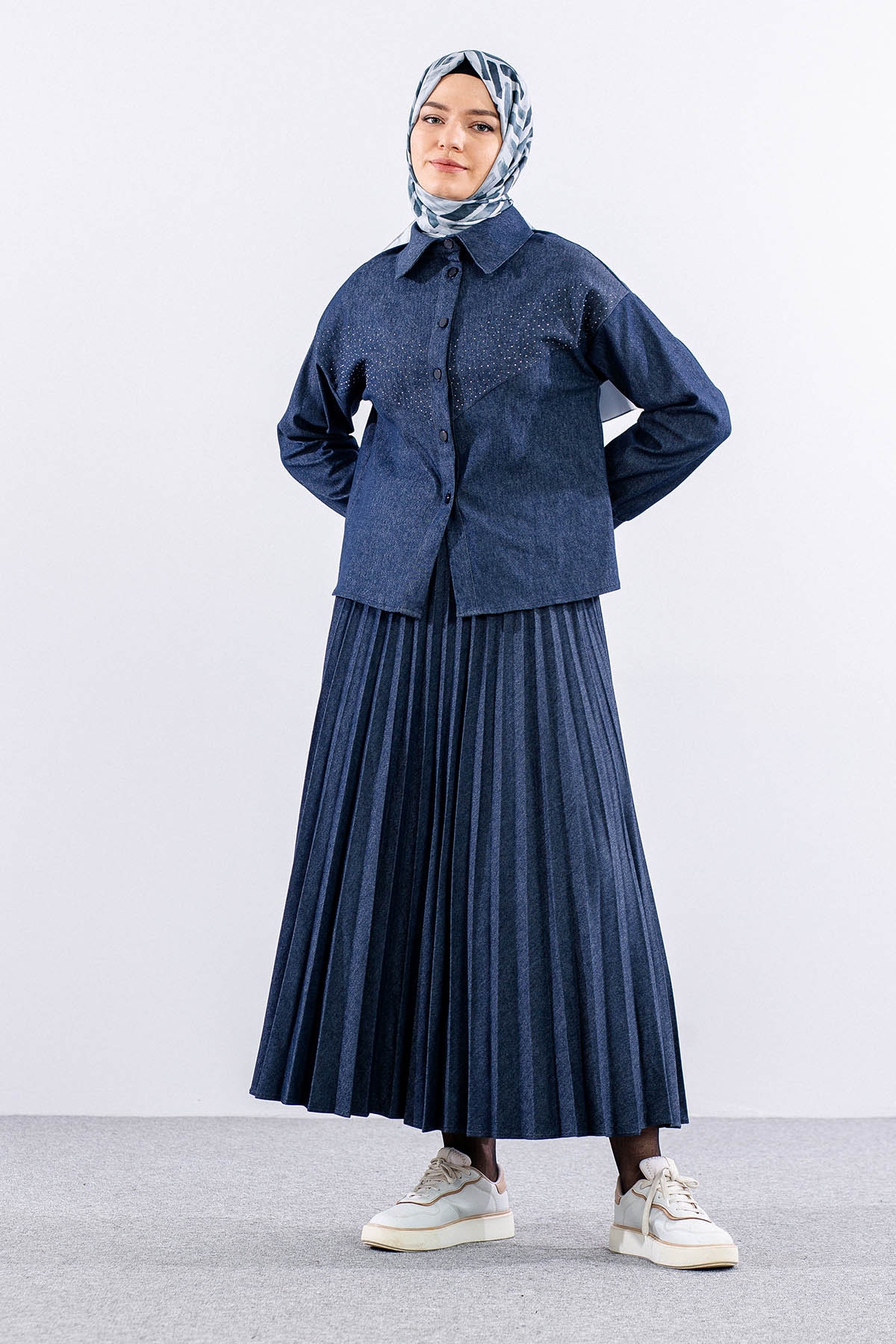 7710 E.takim 38-44 Dnm - Lacivert - 4