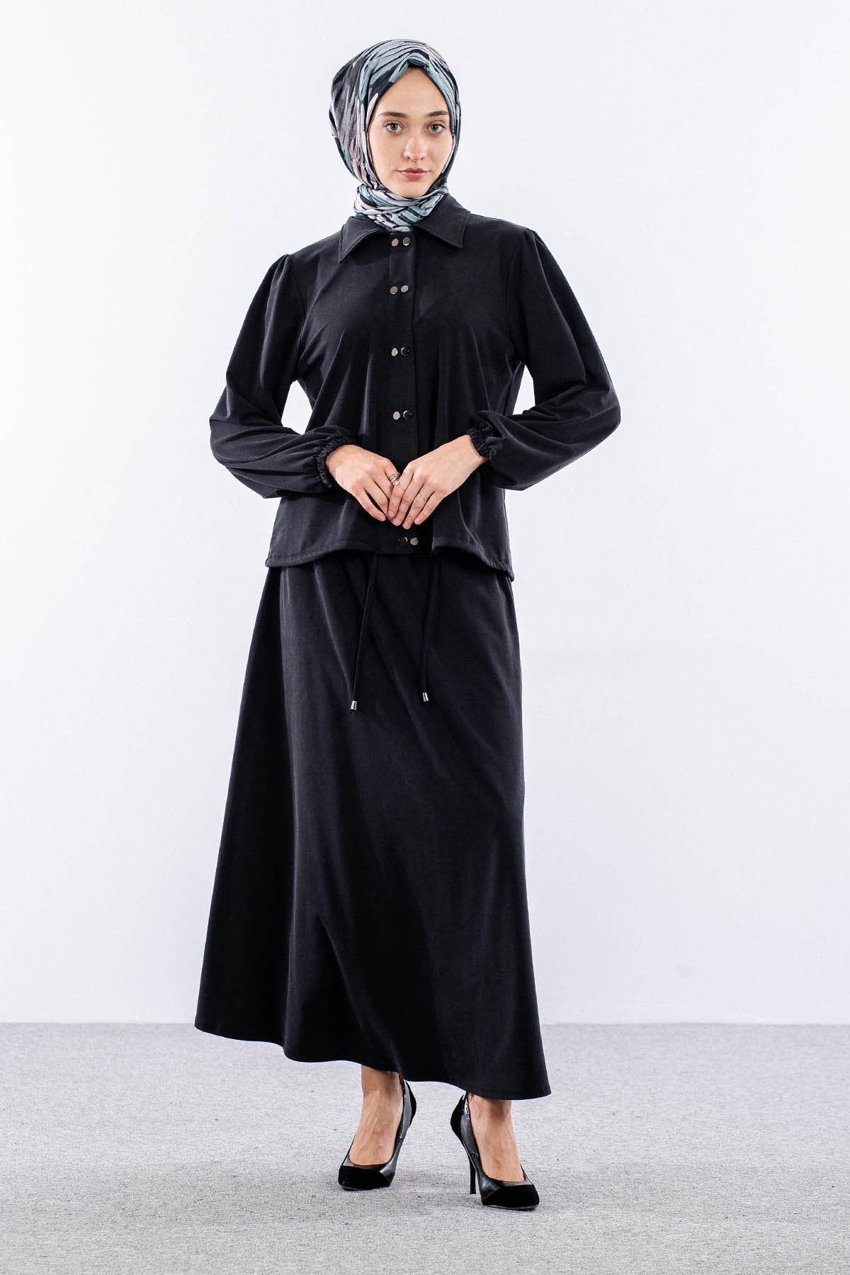 7714 E.takim 40-48 Zimba Detay - Siyah - 2