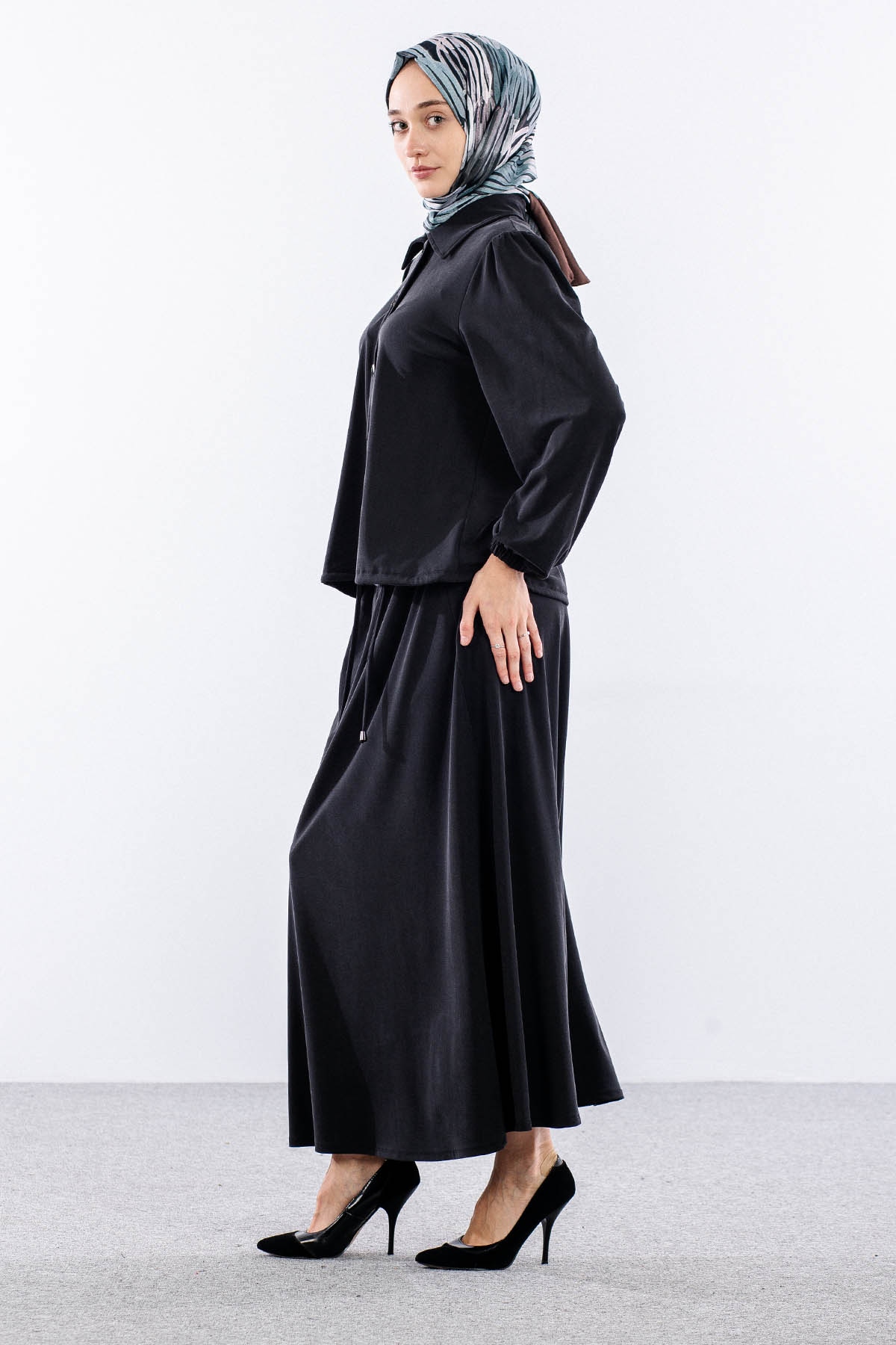 7714 E.takim 40-48 Zimba Detay - Siyah - 4