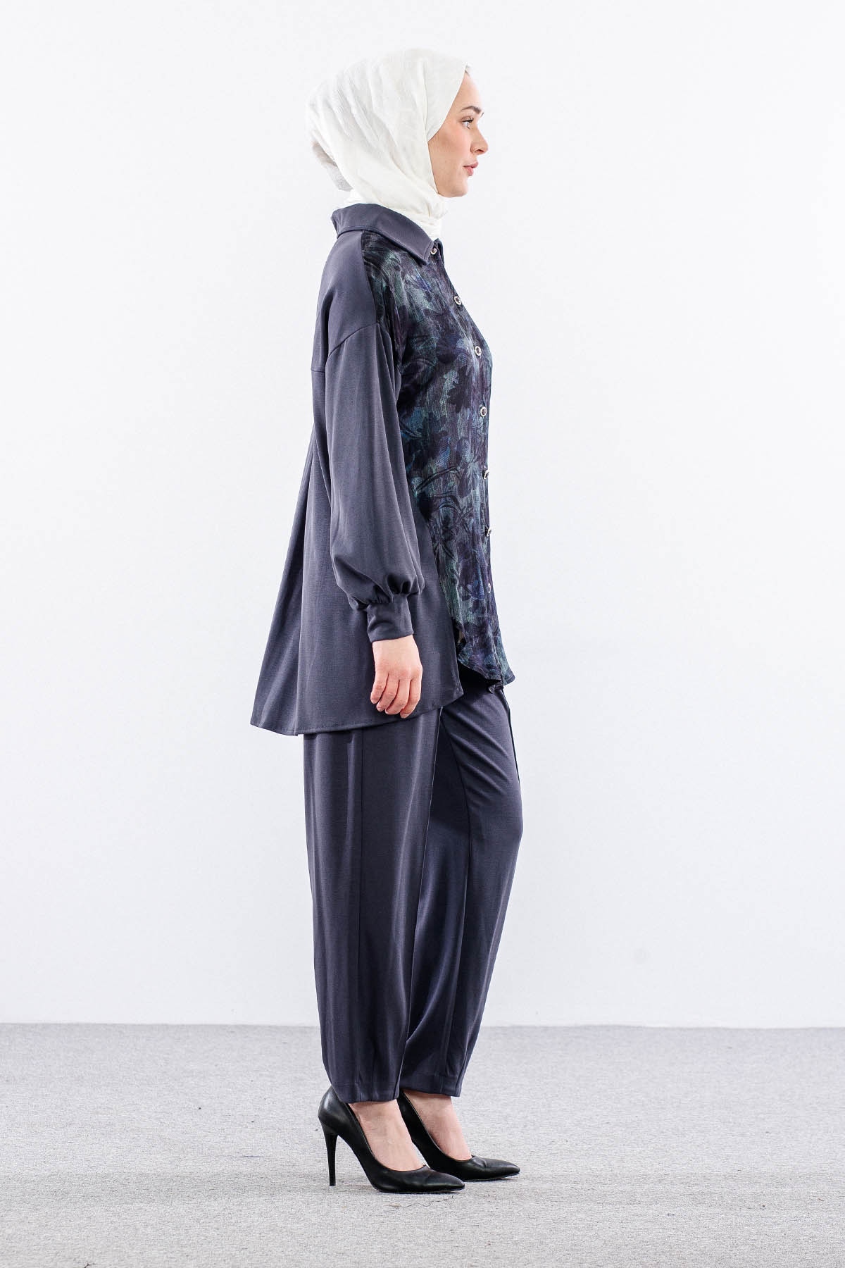 7727 Takim 38-40-42 Desen - Antrasit - 4