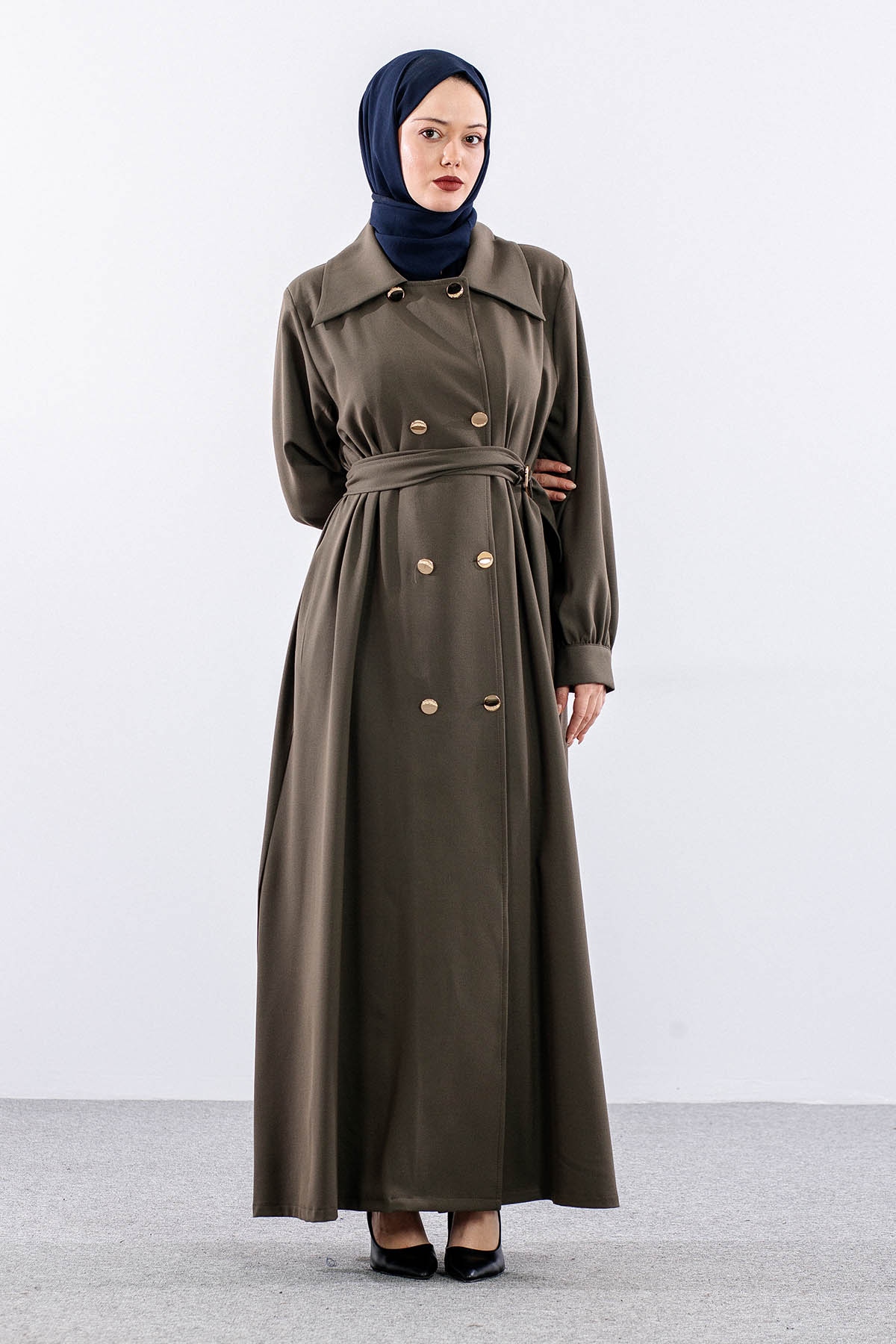 7728 Ferace 42-50 Cıft Dugme - Haki - 2