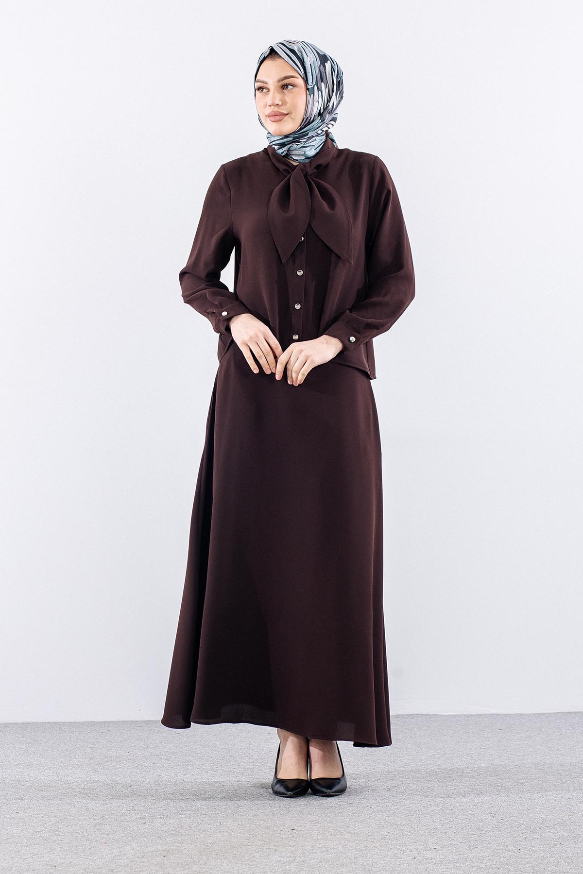 7734 E.takim 40-48 - Kahve - 1