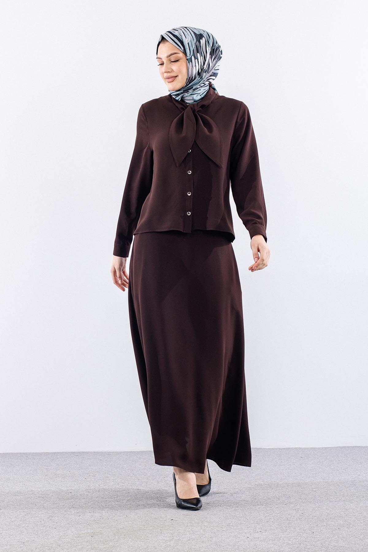 7734 E.takim 40-48 - Kahve - 2