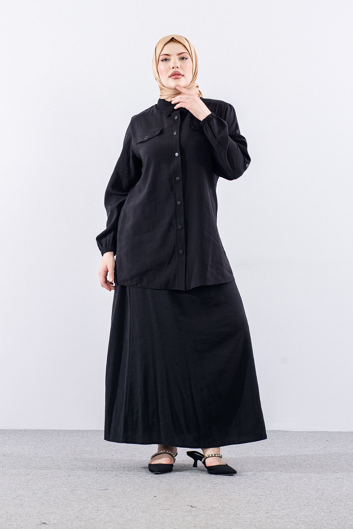 7753 Takim 46-52 - Siyah - 1