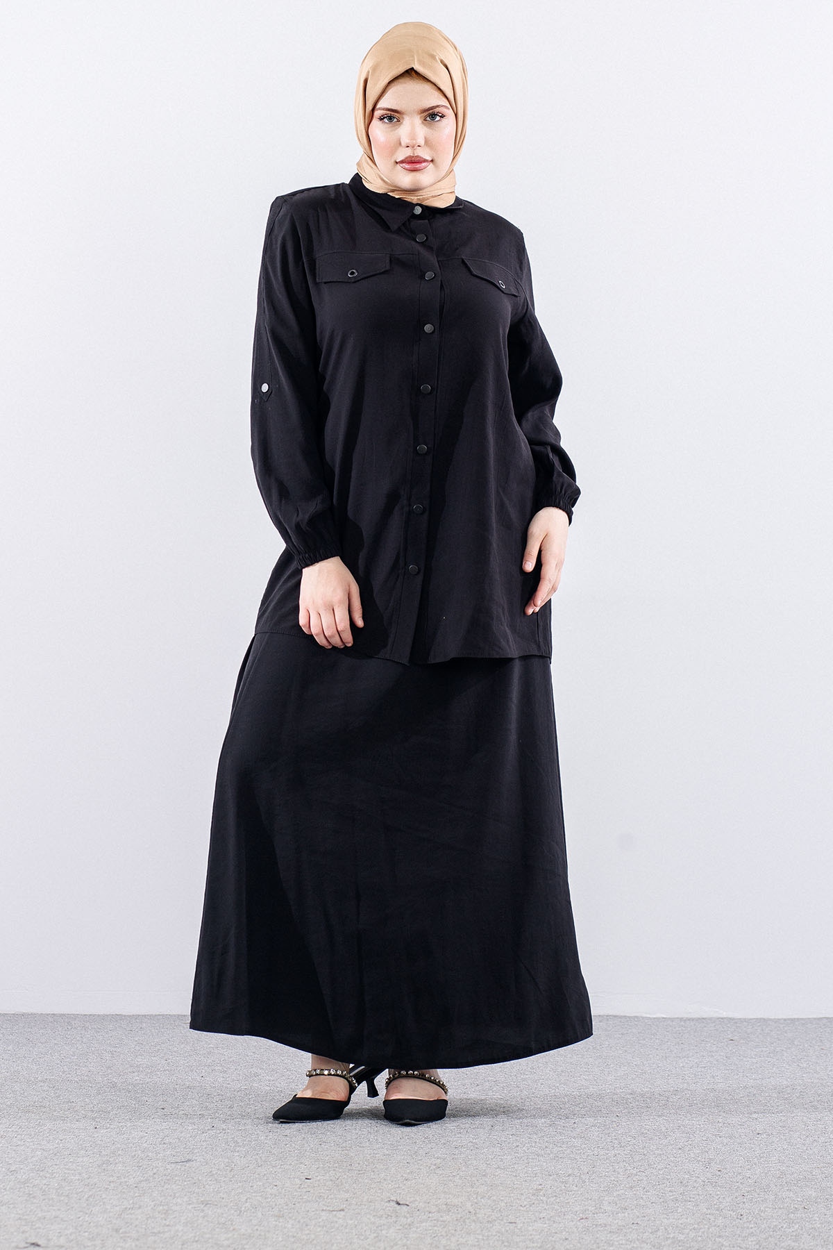 7753 Takim 46-52 - Siyah - 2