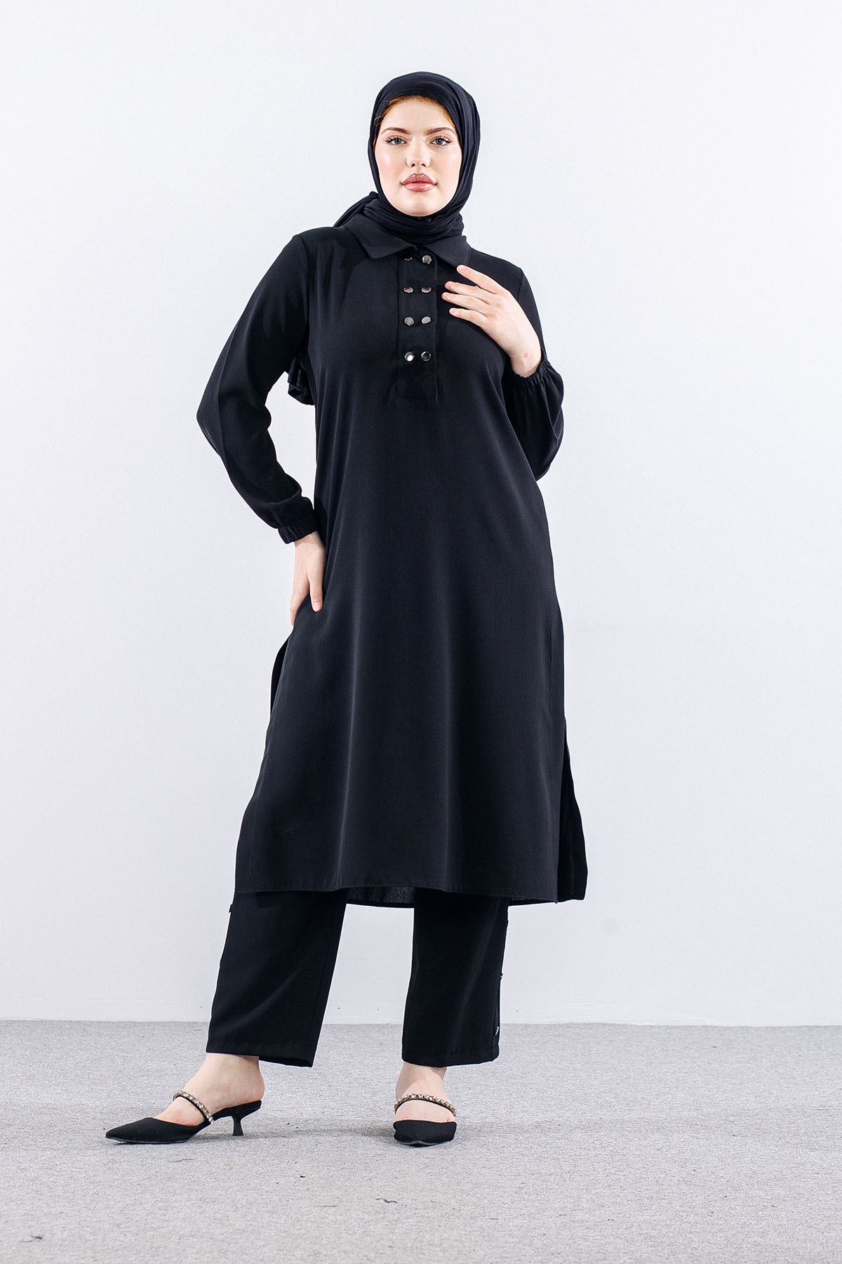 8000 Takim 3-4-5-6 - Siyah - 1