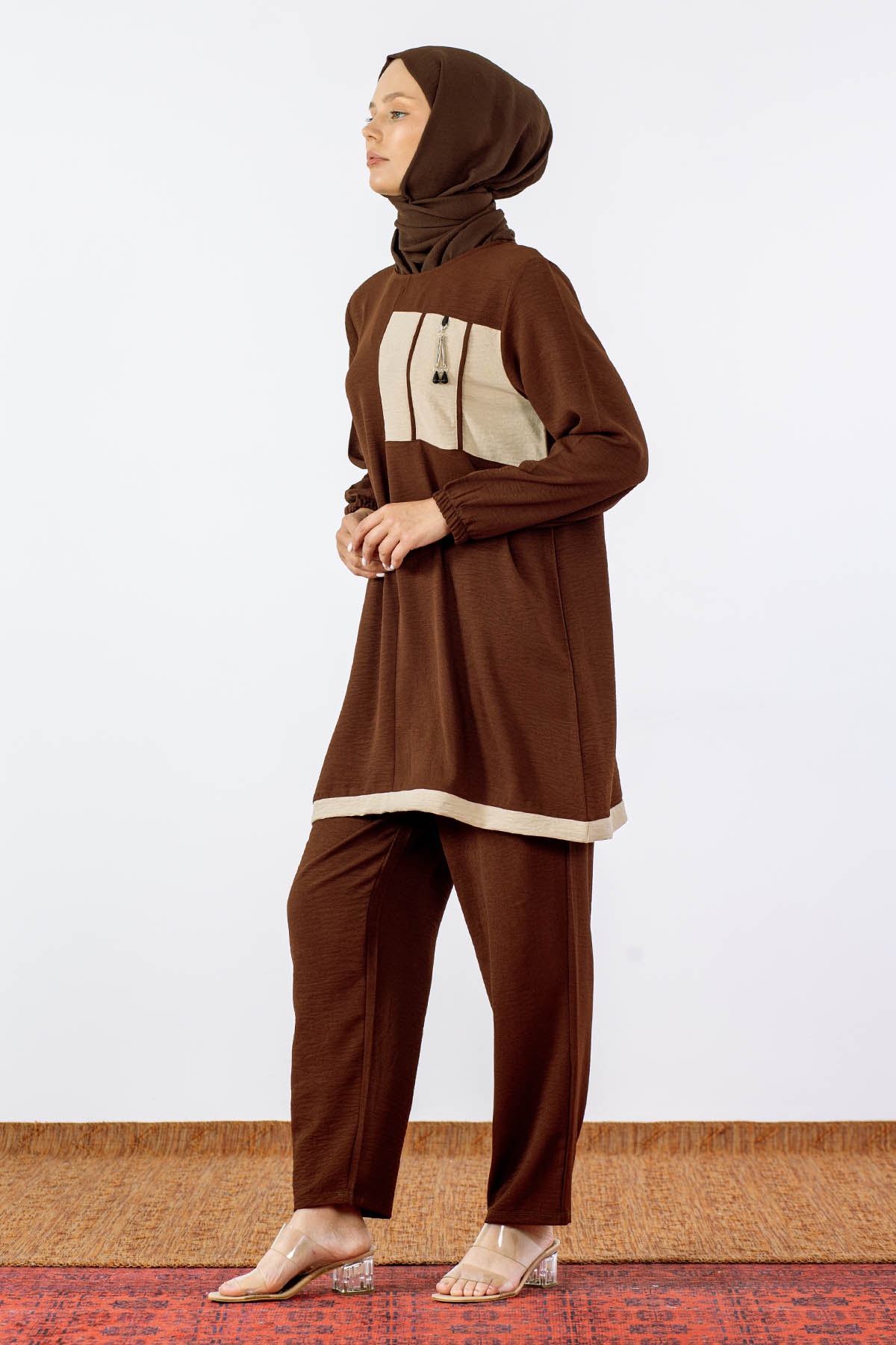 8037 Takim 44-50 Ae - Kahve - 2