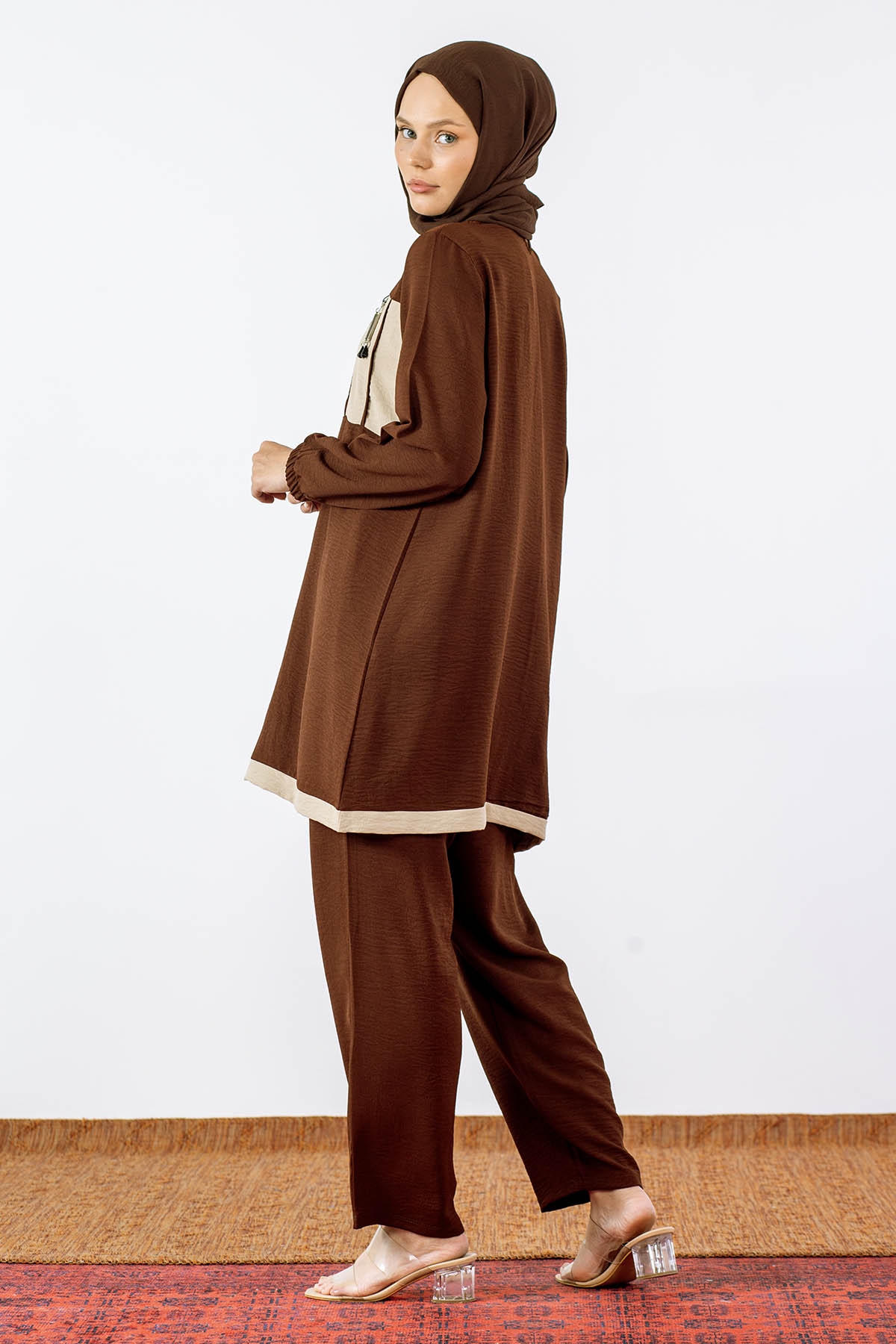 8037 Takim 44-50 Ae - Kahve - 5