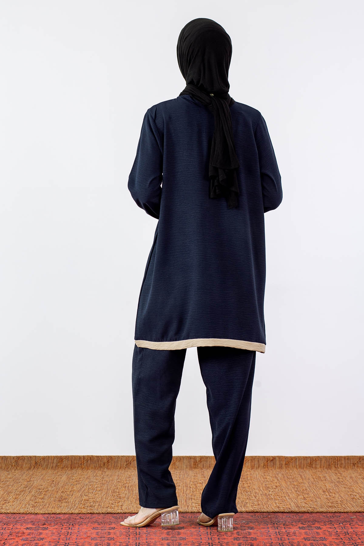 8037 Takim 44-50 Ae - Lacivert - 4