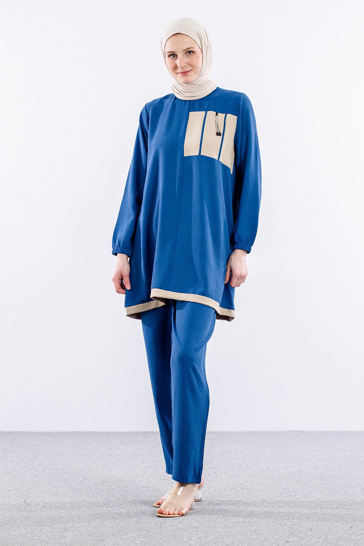 8037 Takim 44-50 Ae - Mavi - 1