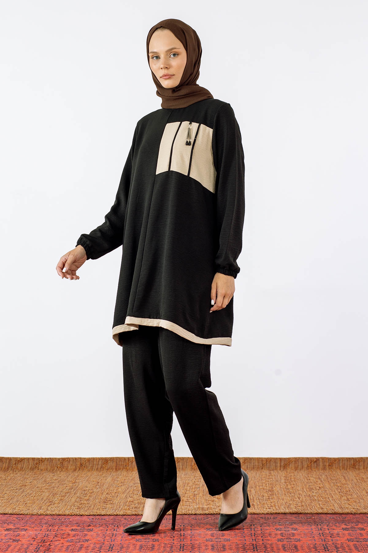 8037 Takim 44-50 Ae - Siyah - 2