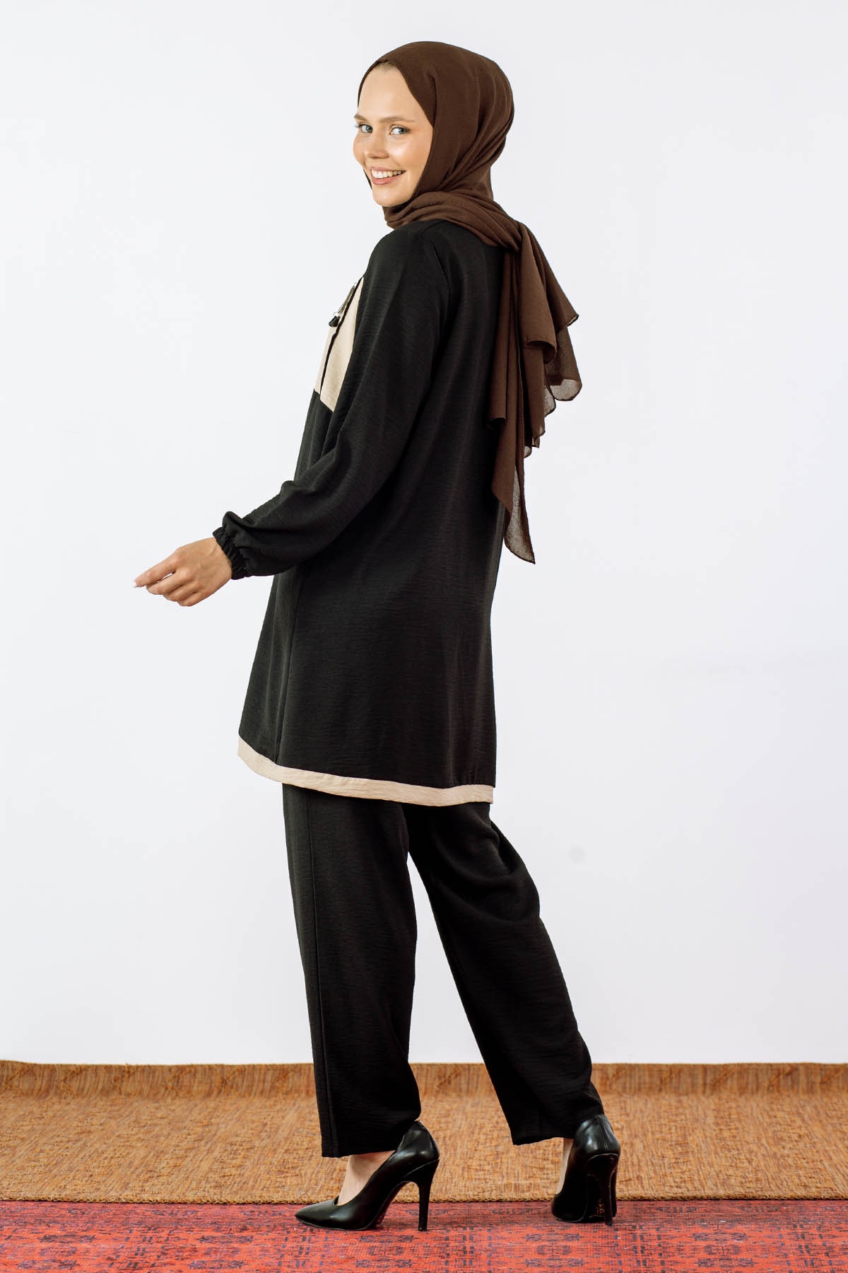 8037 Takim 44-50 Ae - Siyah - 5