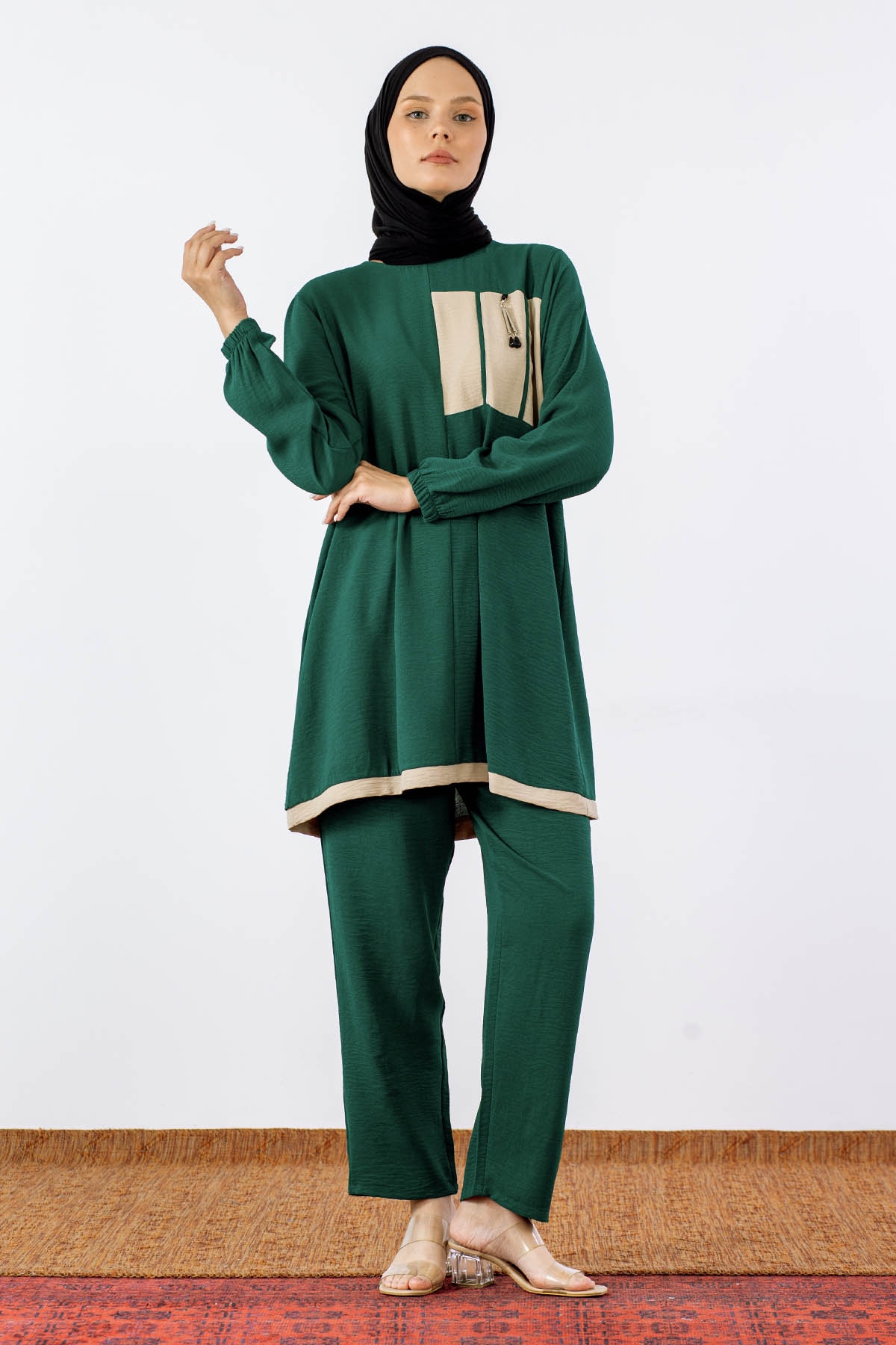 8037 Takim 44-50 Ae - Zumrut - 2