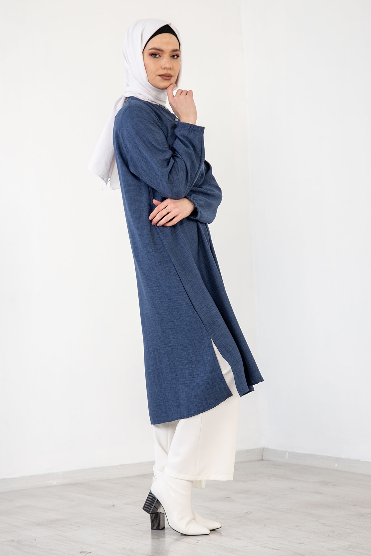 8050 Tunik 44-52 - Indigo - 5
