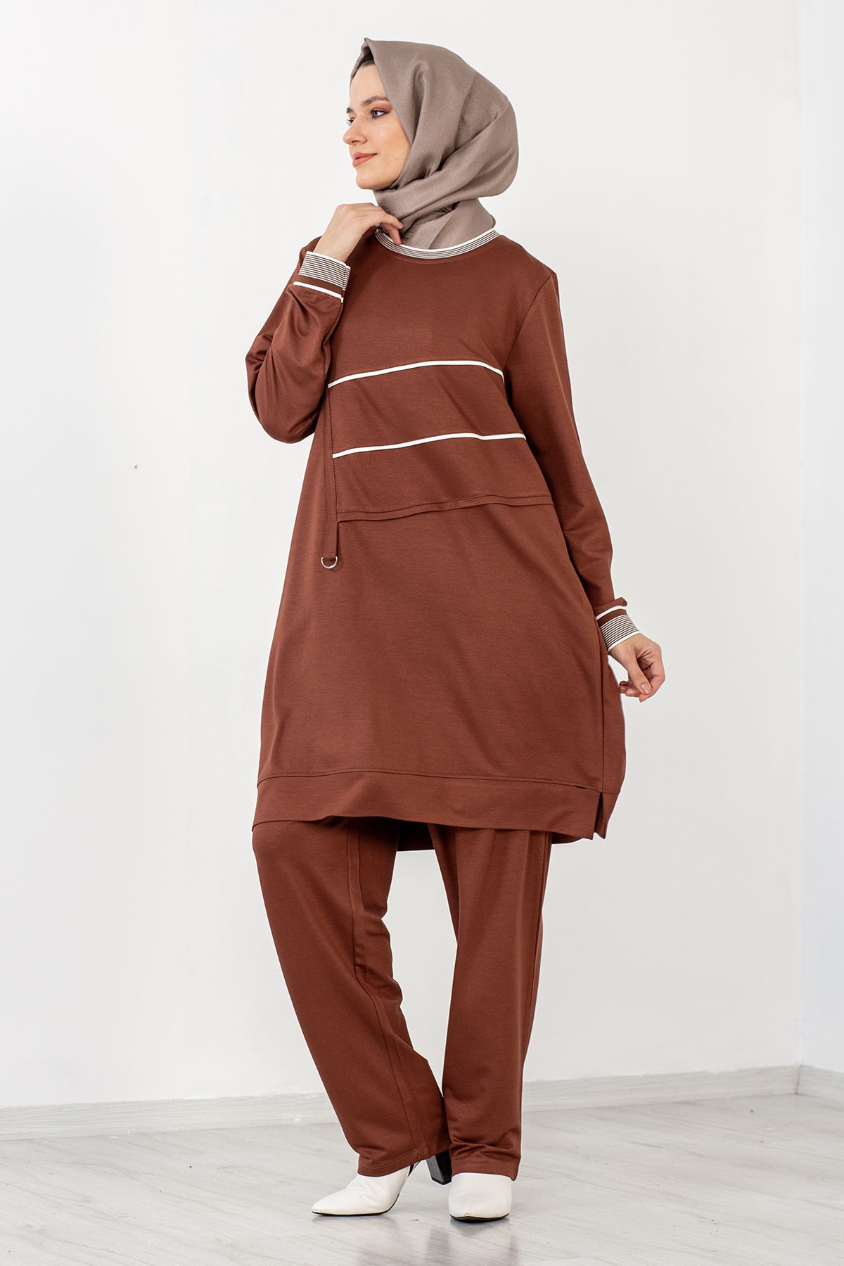 8125 Takim Pant 44-50 - Kahve - 1