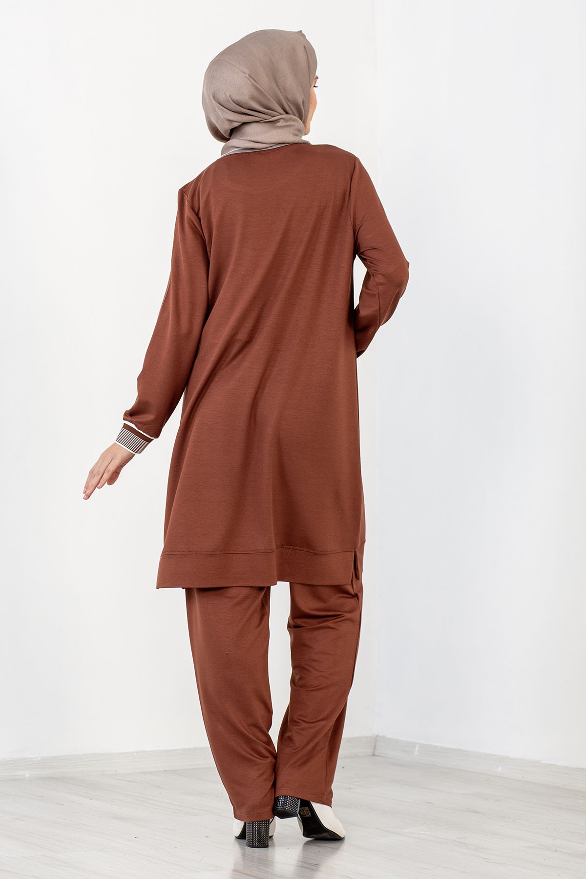 8125 Takim Pant 44-50 - Kahve - 5