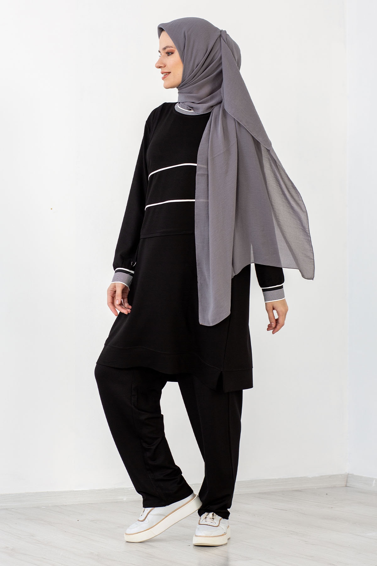 8125 Takim Pant 44-50 - Siyah - 2