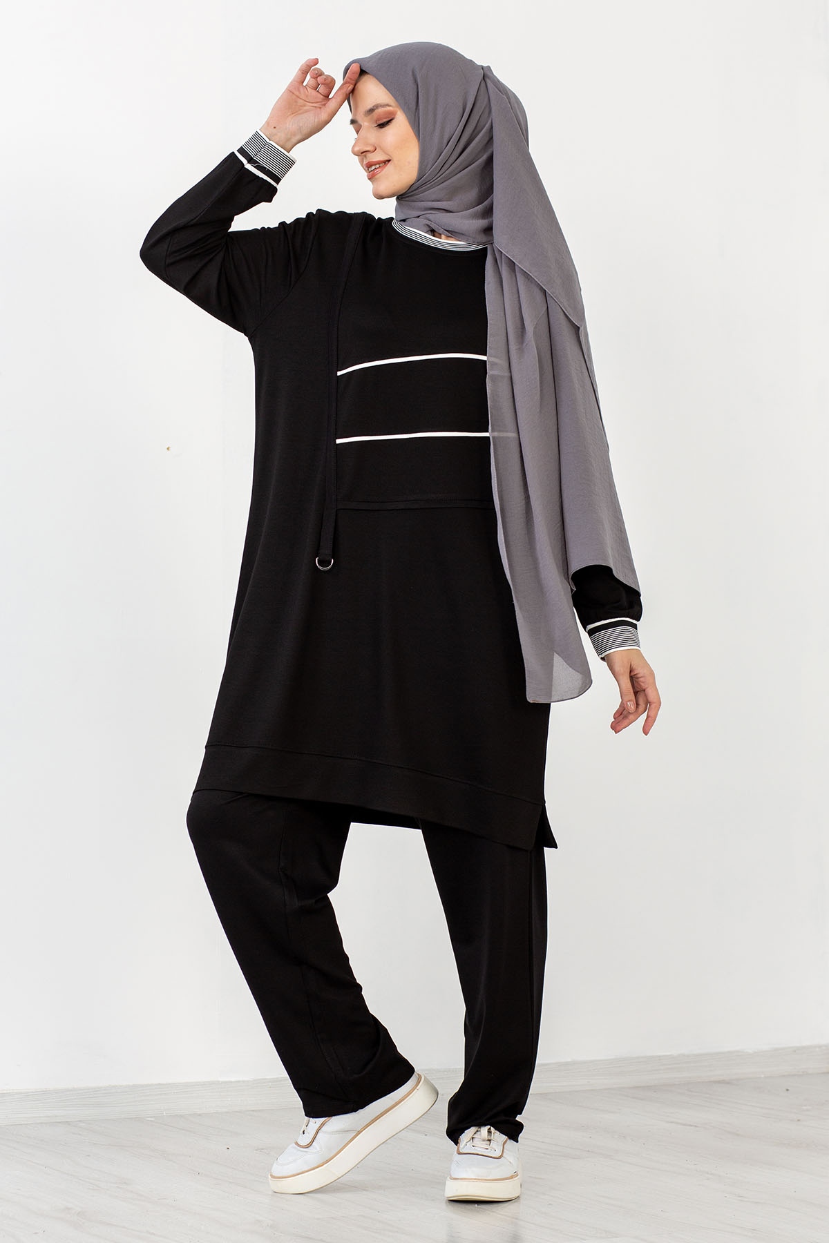 8125 Takim Pant 44-50 - Siyah - 3