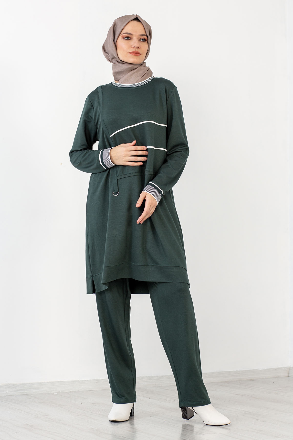 8125 Takim Pant 44-50 - Zumrut - 2