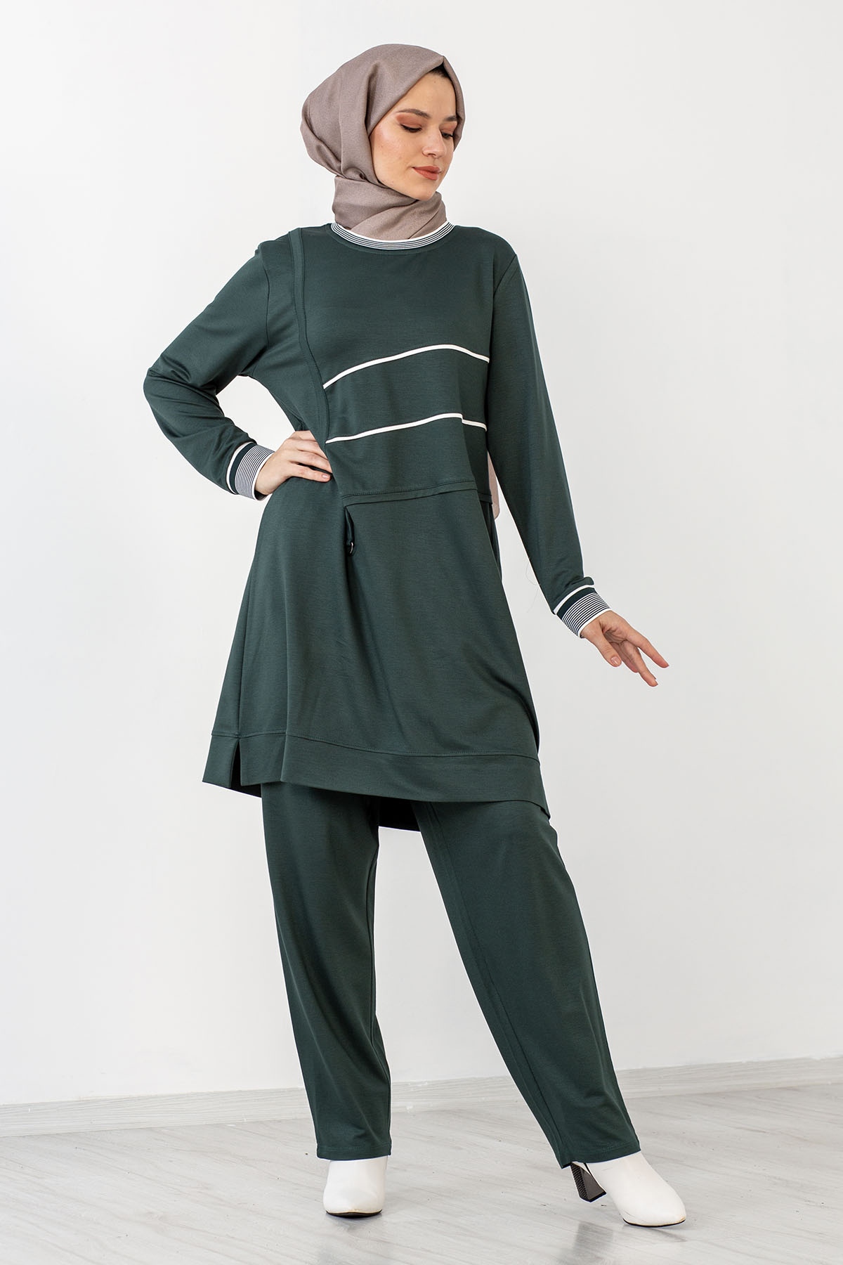 8125 Takim Pant 44-50 - Zumrut - 3