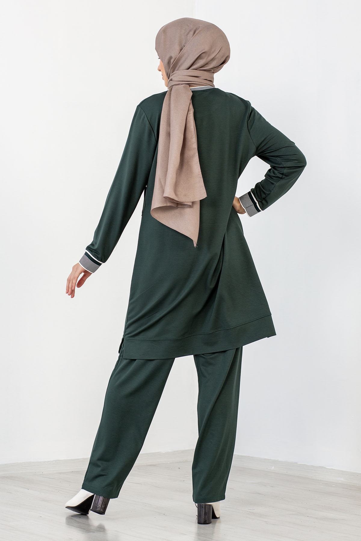 8125 Takim Pant 44-50 - Zumrut - 4