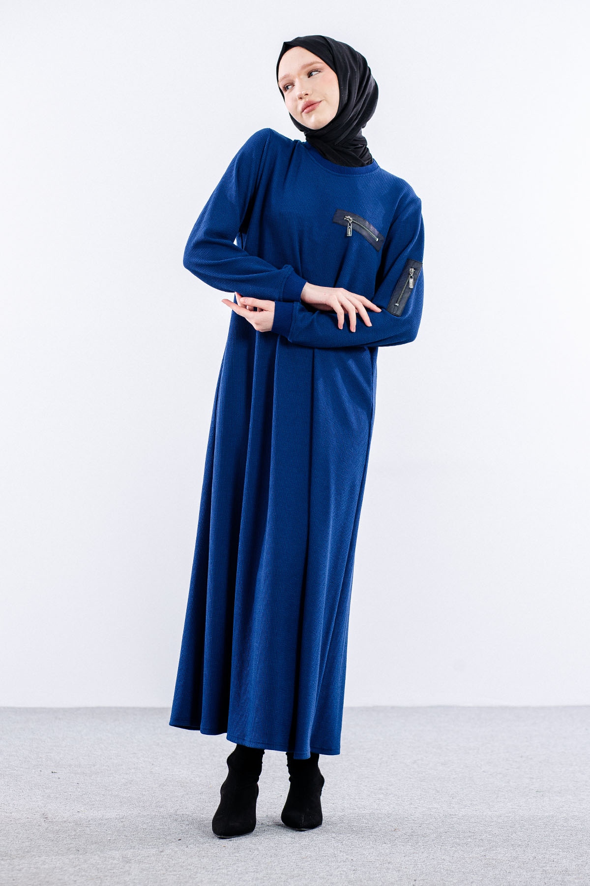 8191 Elbise 3-4-5-6 - Sax - 2