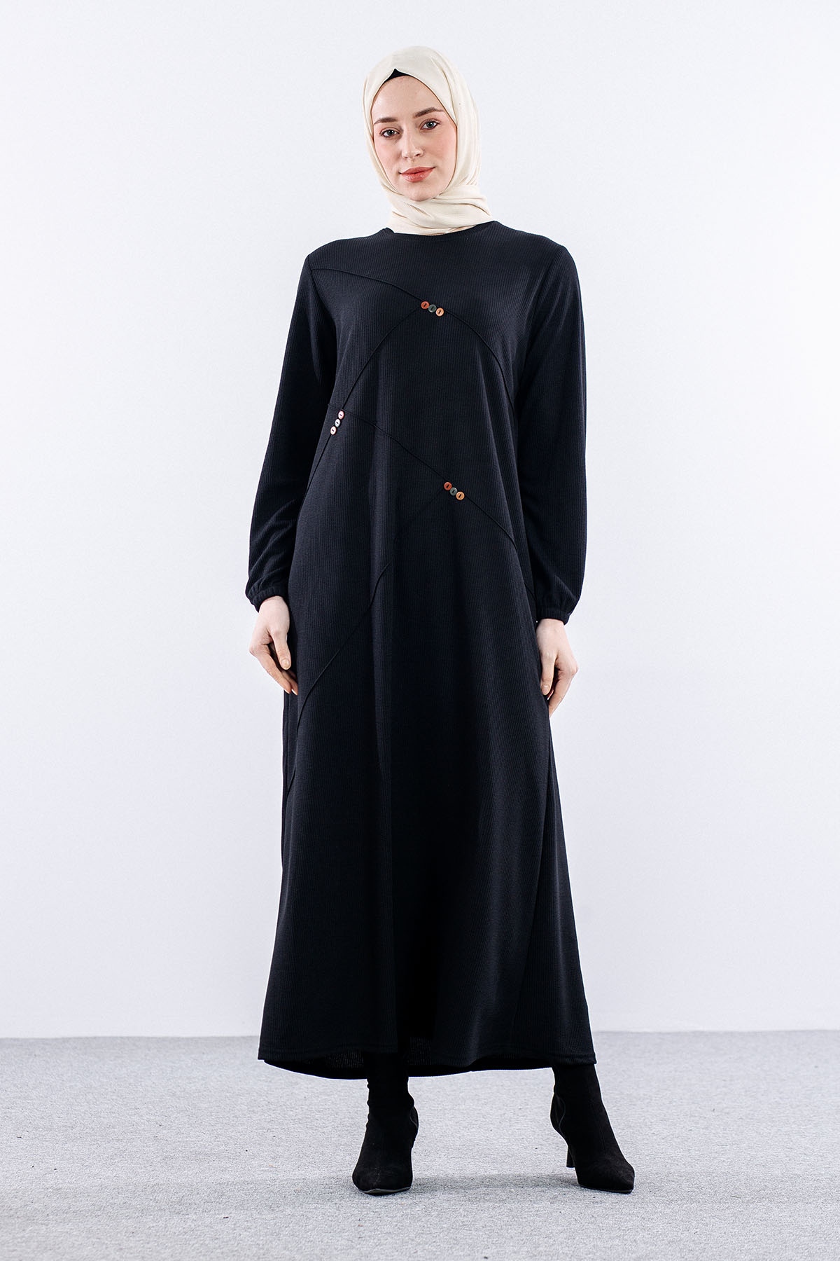 8192 Spor Elbise 3-4-5-6 - Siyah - 2