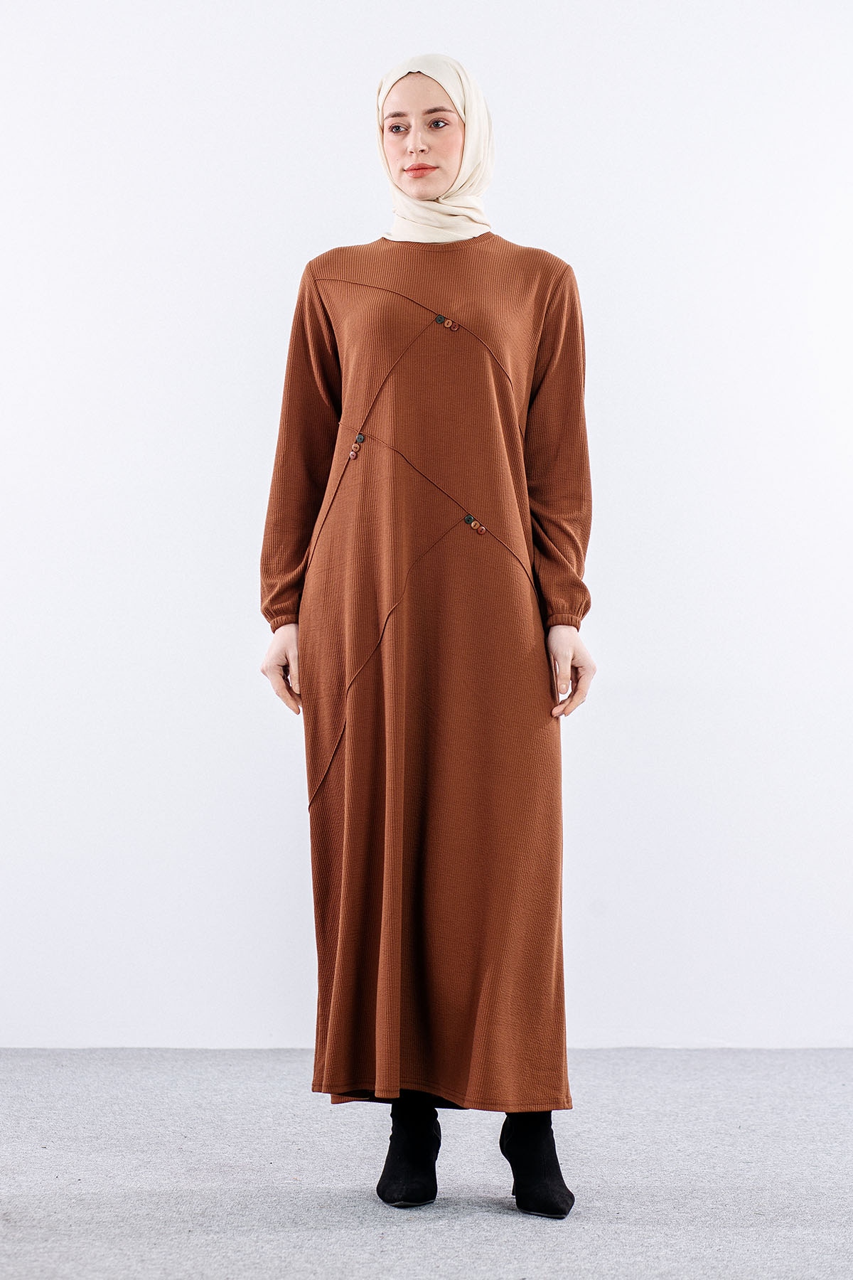 8192 Spor Elbise 3-4-5-6 - Taba - 1