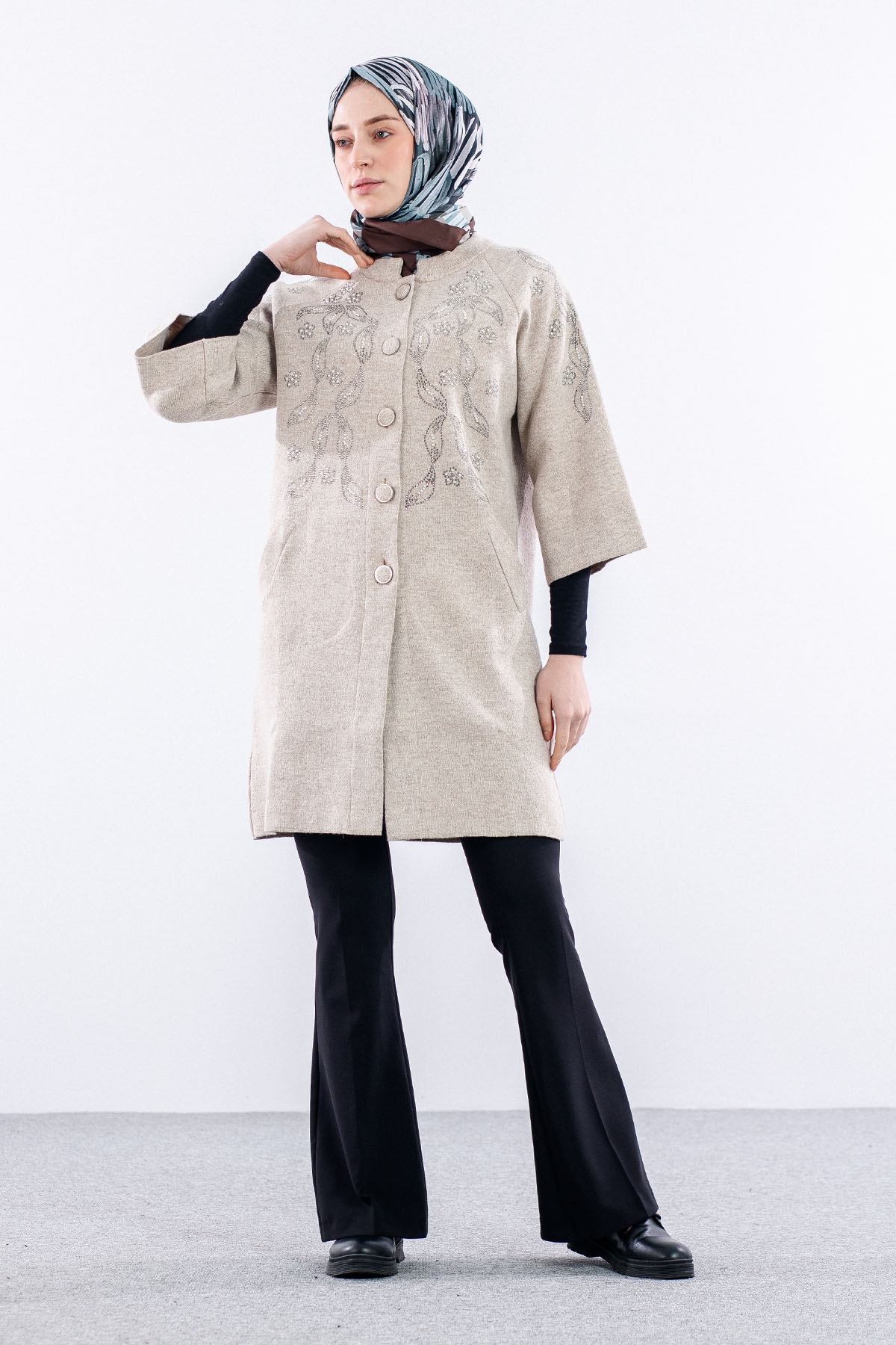 8203.01 örme Ceket L-2xl - Deve Tuyu - 2