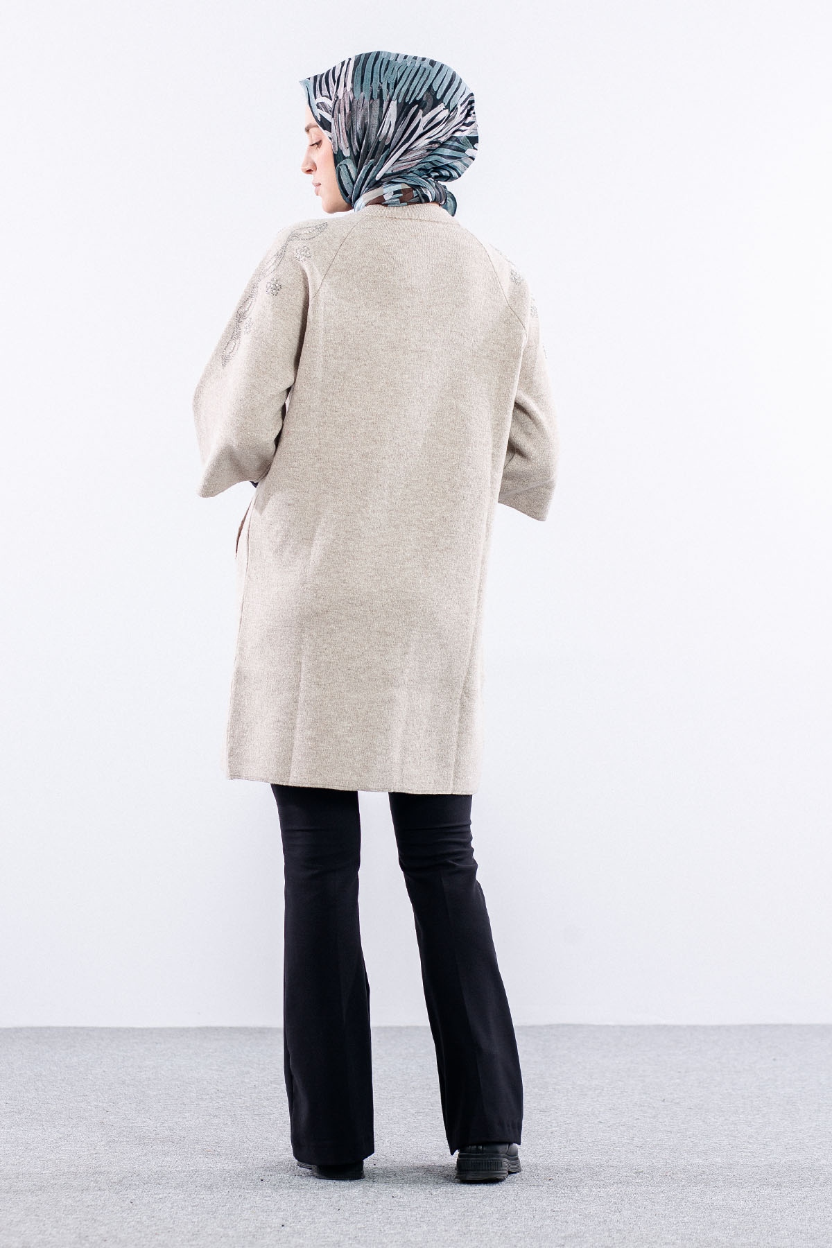 8203.01 örme Ceket L-2xl - Deve Tuyu - 4