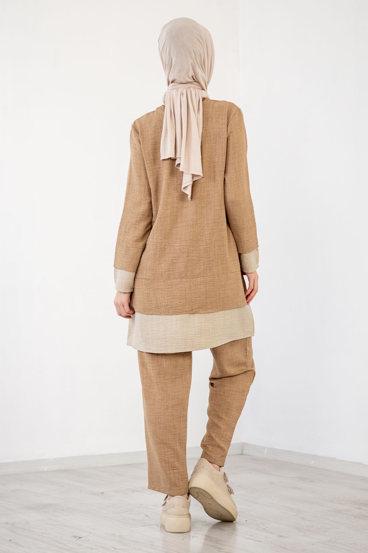 8213 Takim 44-50 - Bej - 5