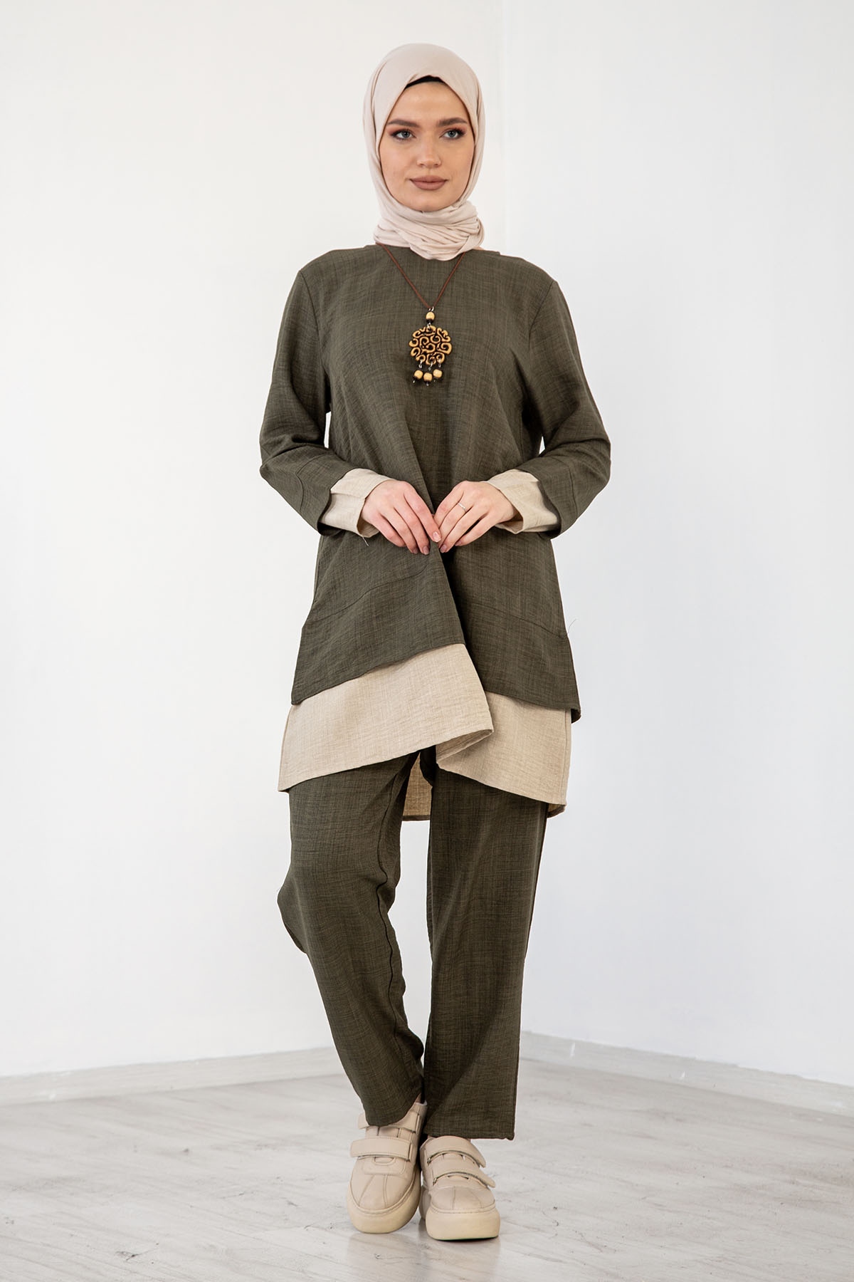 8213 Takim 44-50 - Haki - 1