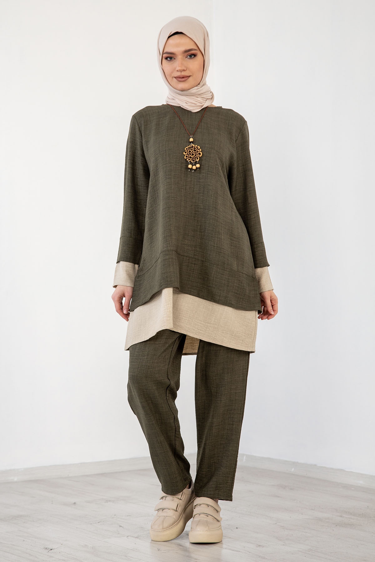 8213 Takim 44-50 - Haki - 2