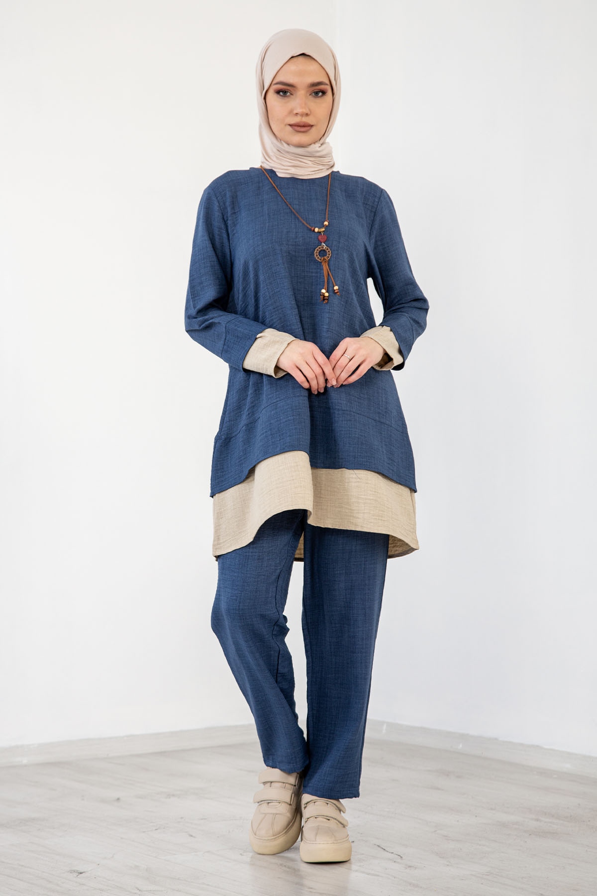 8213 Takim 44-50 - Indigo - 2