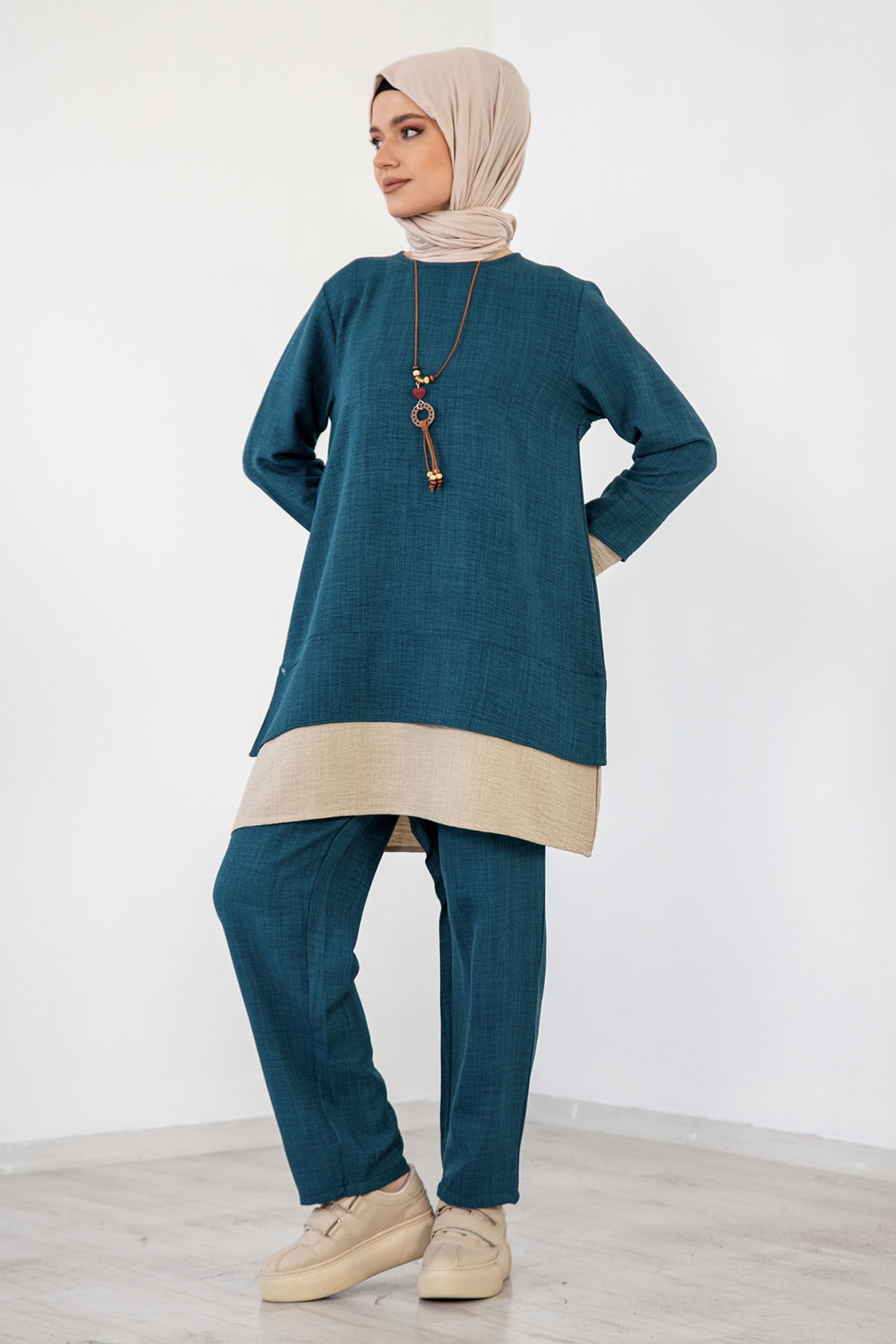 8213 Takim 44-50 - Petrol - 4