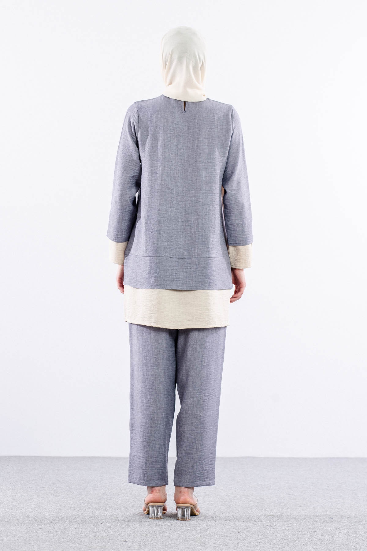 8213 Takim 44-50 Renk - Gri - 5