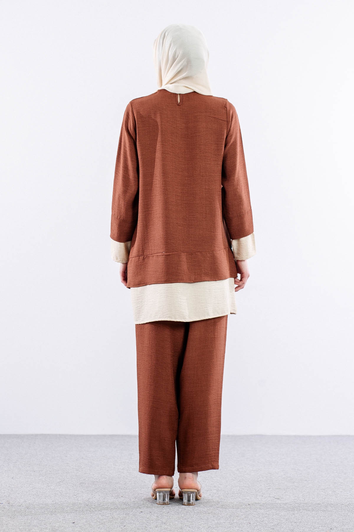 8213 Takim 44-50 Renk - Kahve - 5