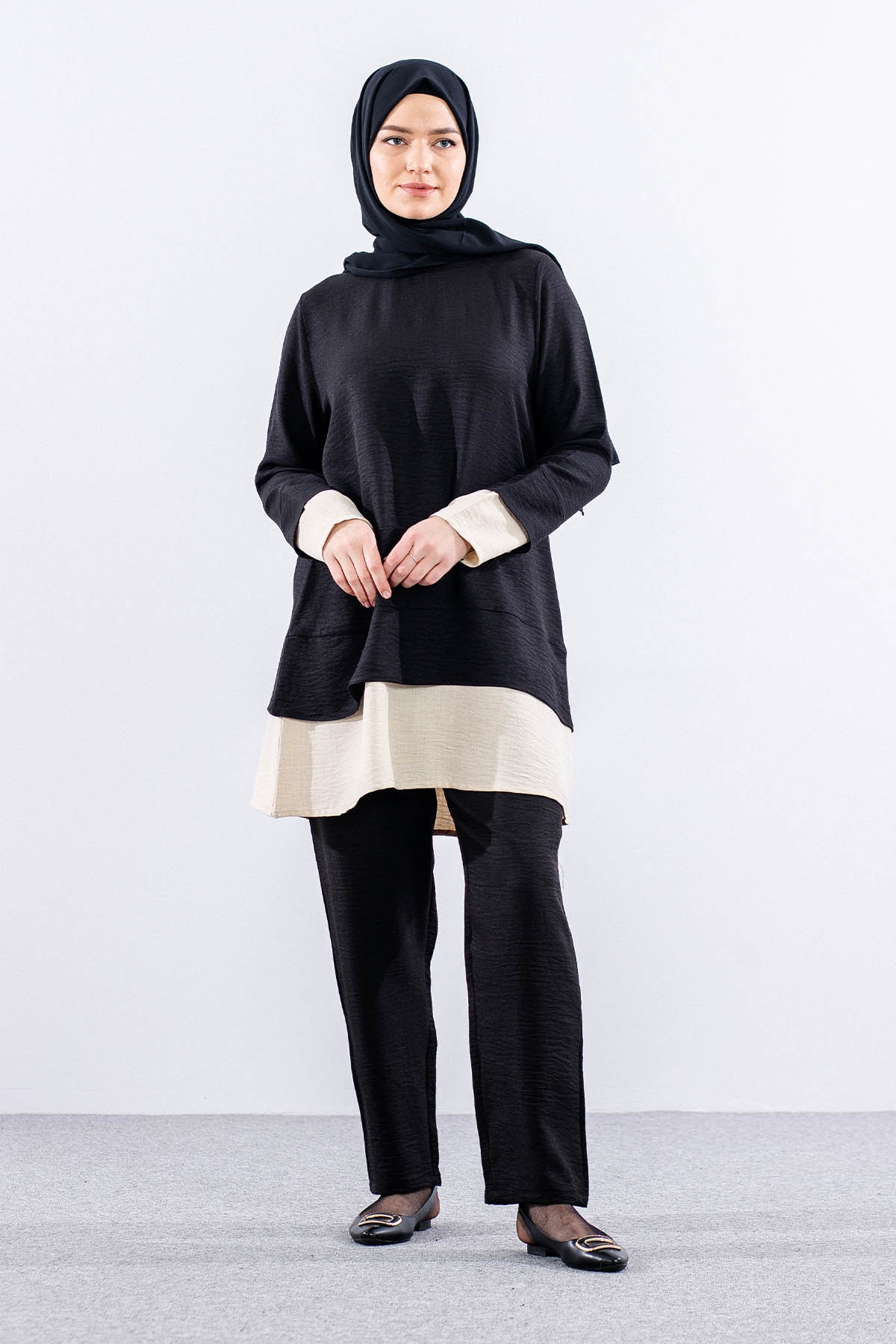 8213 Takim 44-50 Renk - Siyah - 1