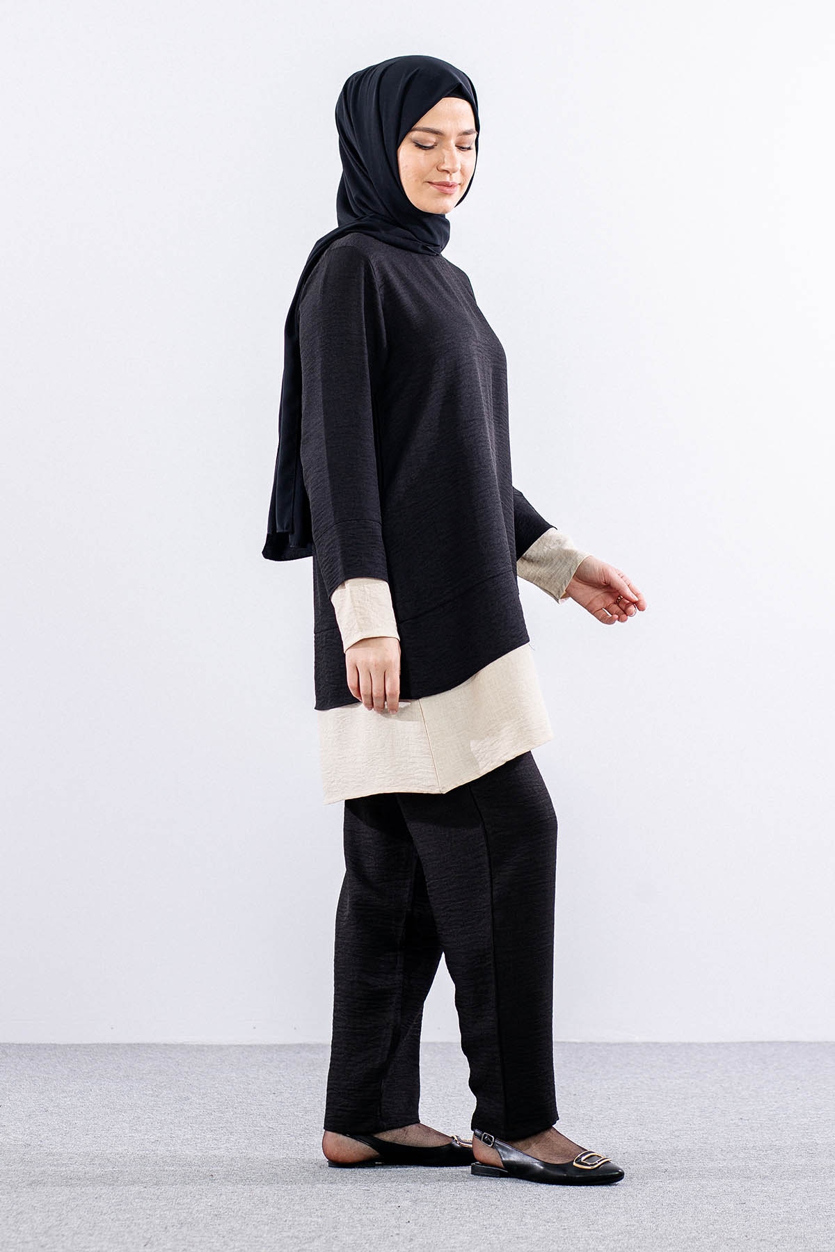 8213 Takim 44-50 Renk - Siyah - 4