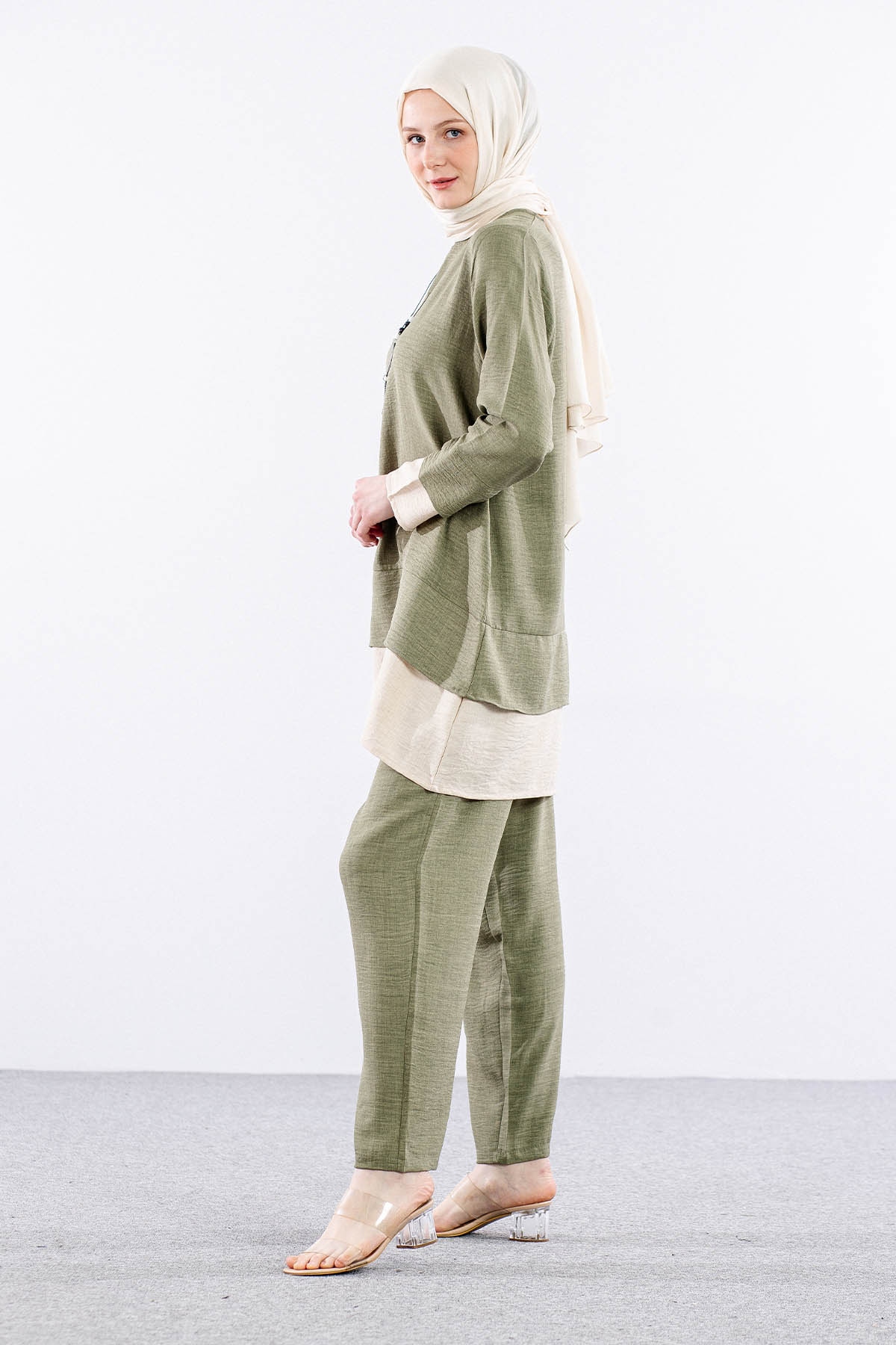 8213 Takim 44-50 Renk - Yesil - 3