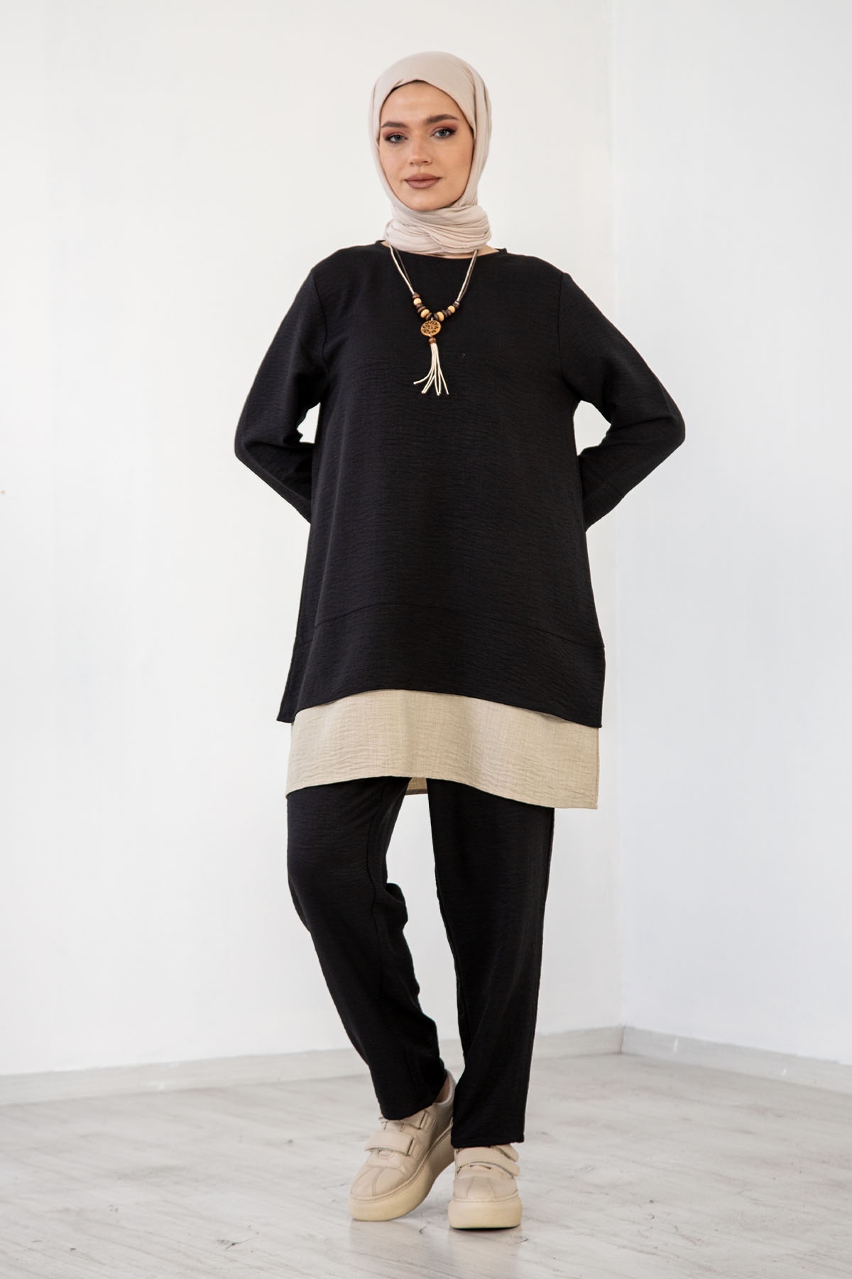 8213 Takim 44-50 - Siyah - 3